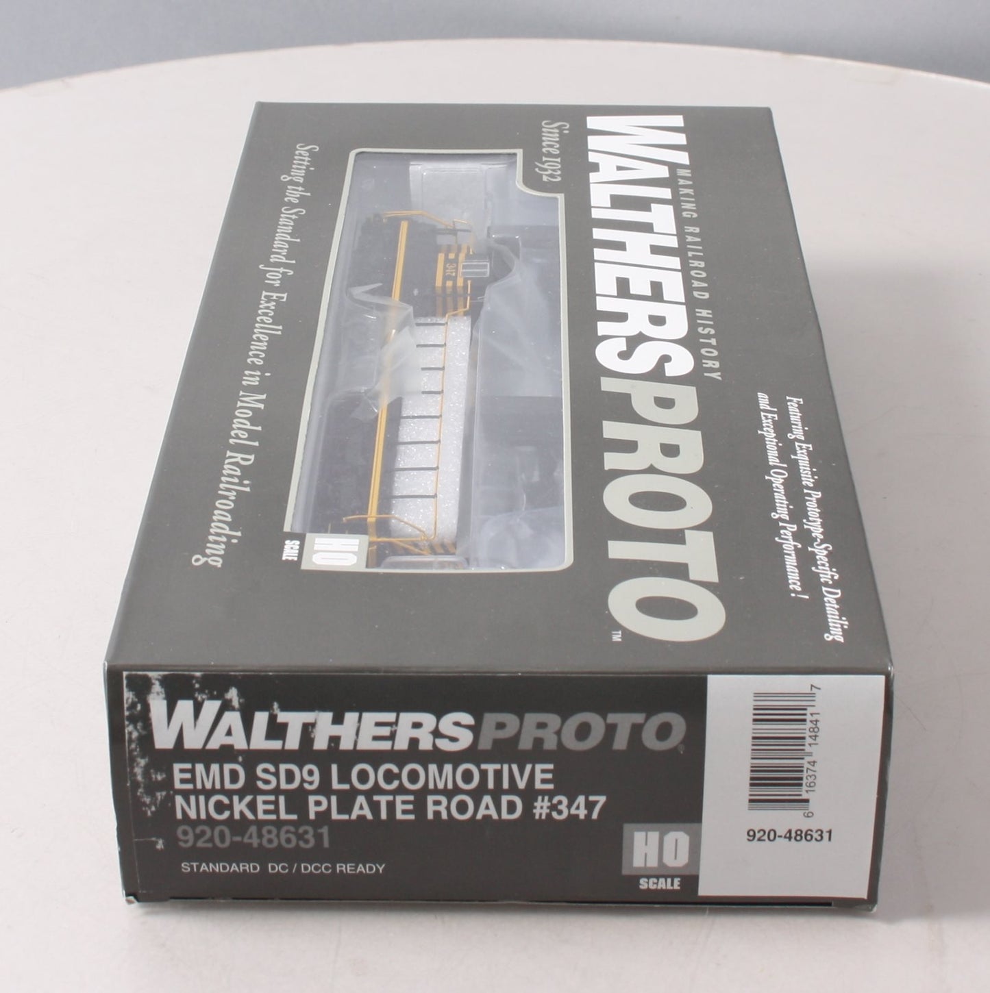 Walthers 920-48631 HO Nickel Plate Road EMD SD9 Diesel Loco Standard DC #347
