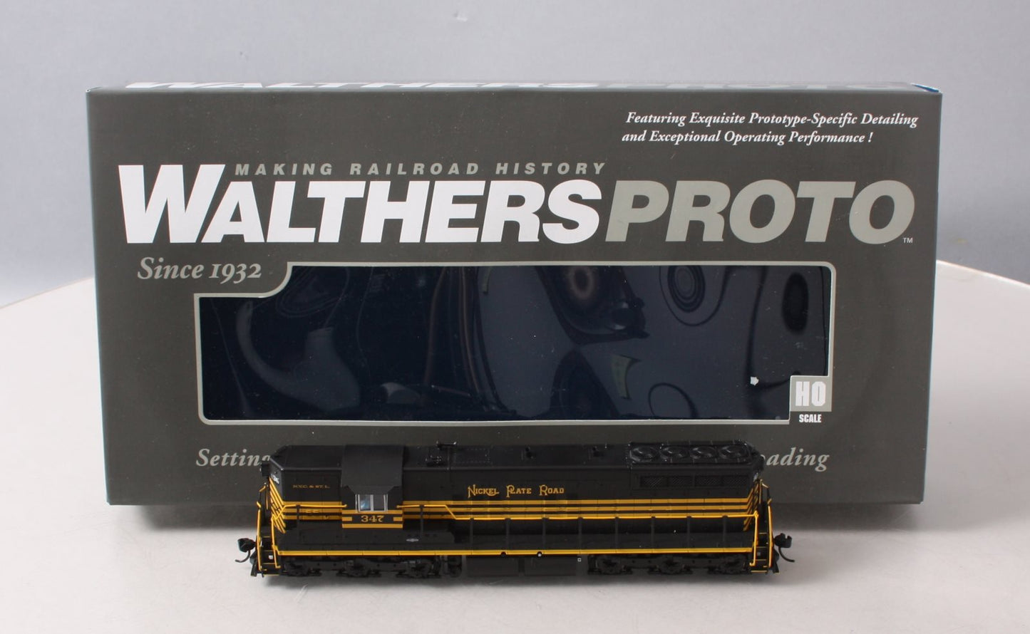 Walthers 920-48631 HO Nickel Plate Road EMD SD9 Diesel Loco Standard DC #347