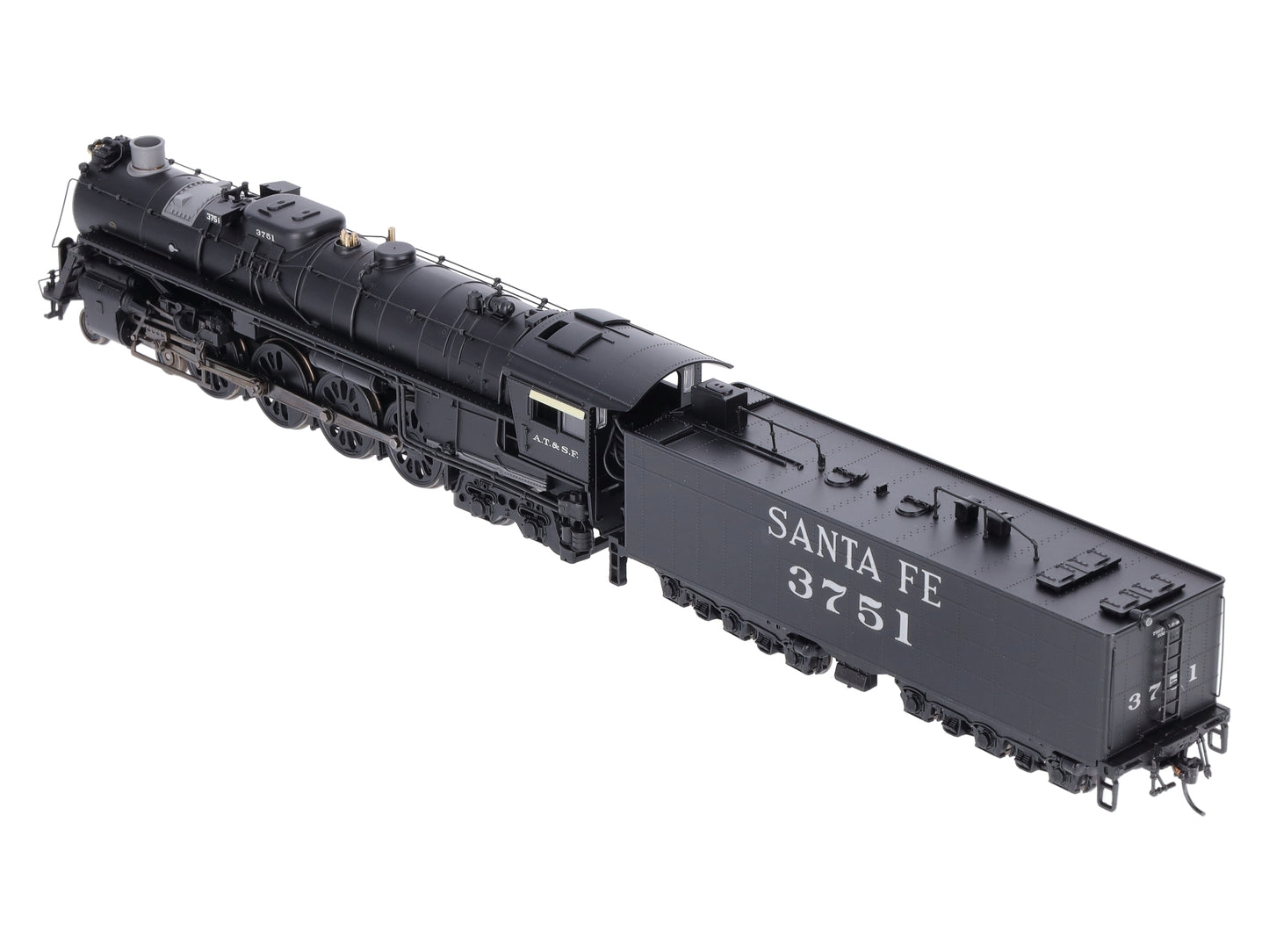 Broadway Limited 4593 HO ATSF 4-8-4 Steam Loco Paragon3 Sound/DC/DCC #3751