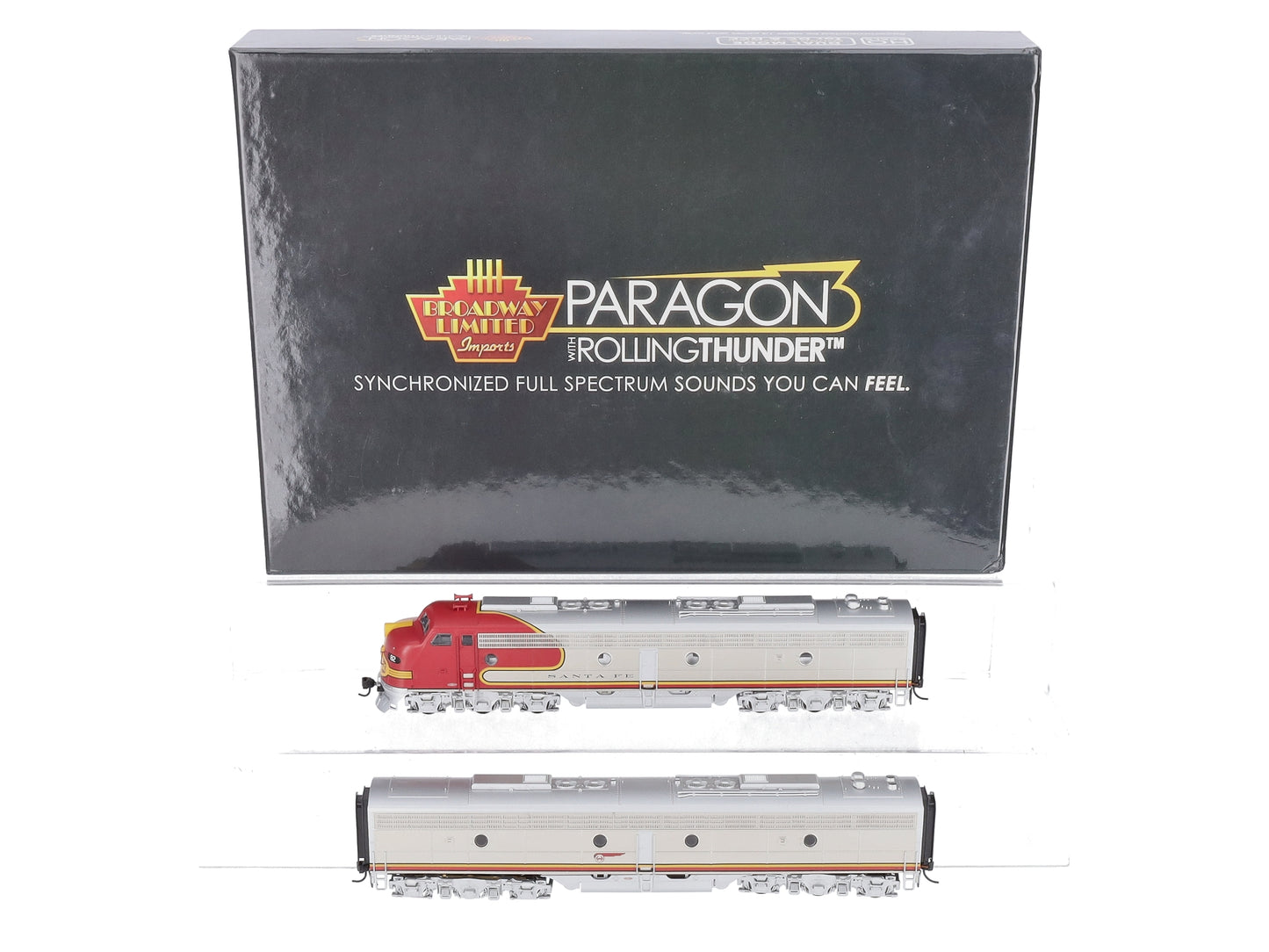 Broadway Limited 5426 HO Santa Fe EMD E8 AB Diesel Loco Paragon3 w/DCC #82L/83A