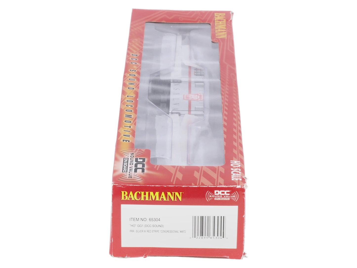 Bachmann 65304 HO Pennsylvania GG-1 Electric Locomotive with Sound and DCC #4872