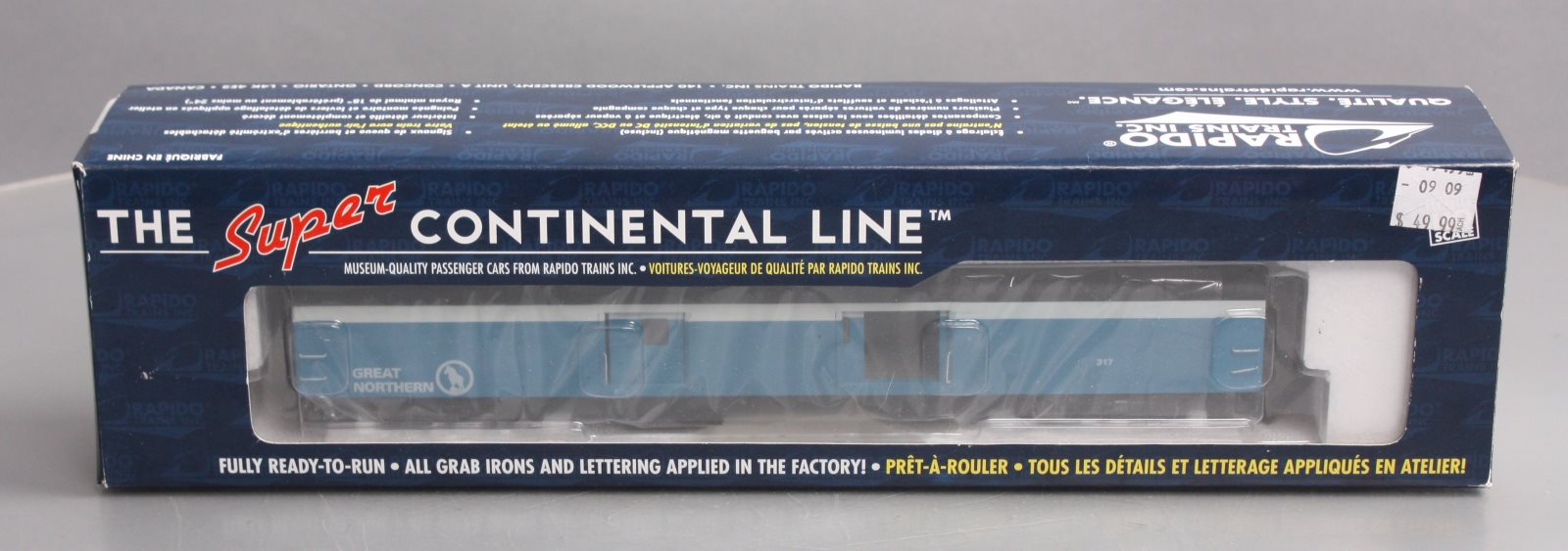 Rapido Trains 106230 HO Great Northern 73' 6