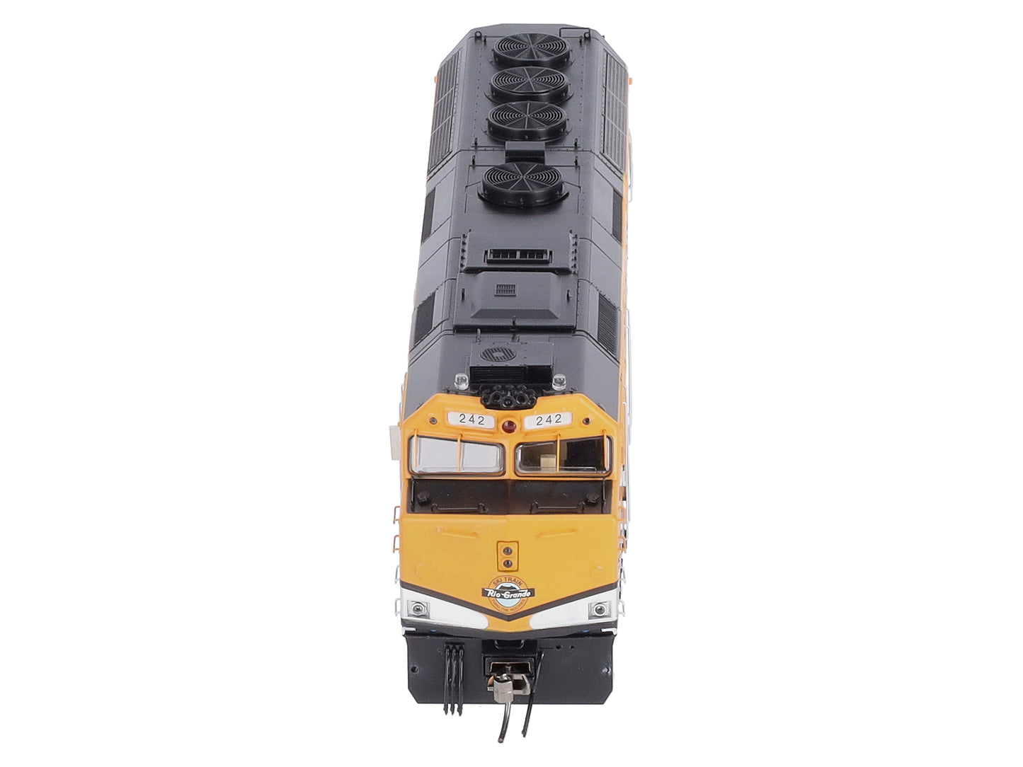 Rapido Trains 083111 HO Rio Grande F40PH Diesel Locomotive w/Ditchlights #242