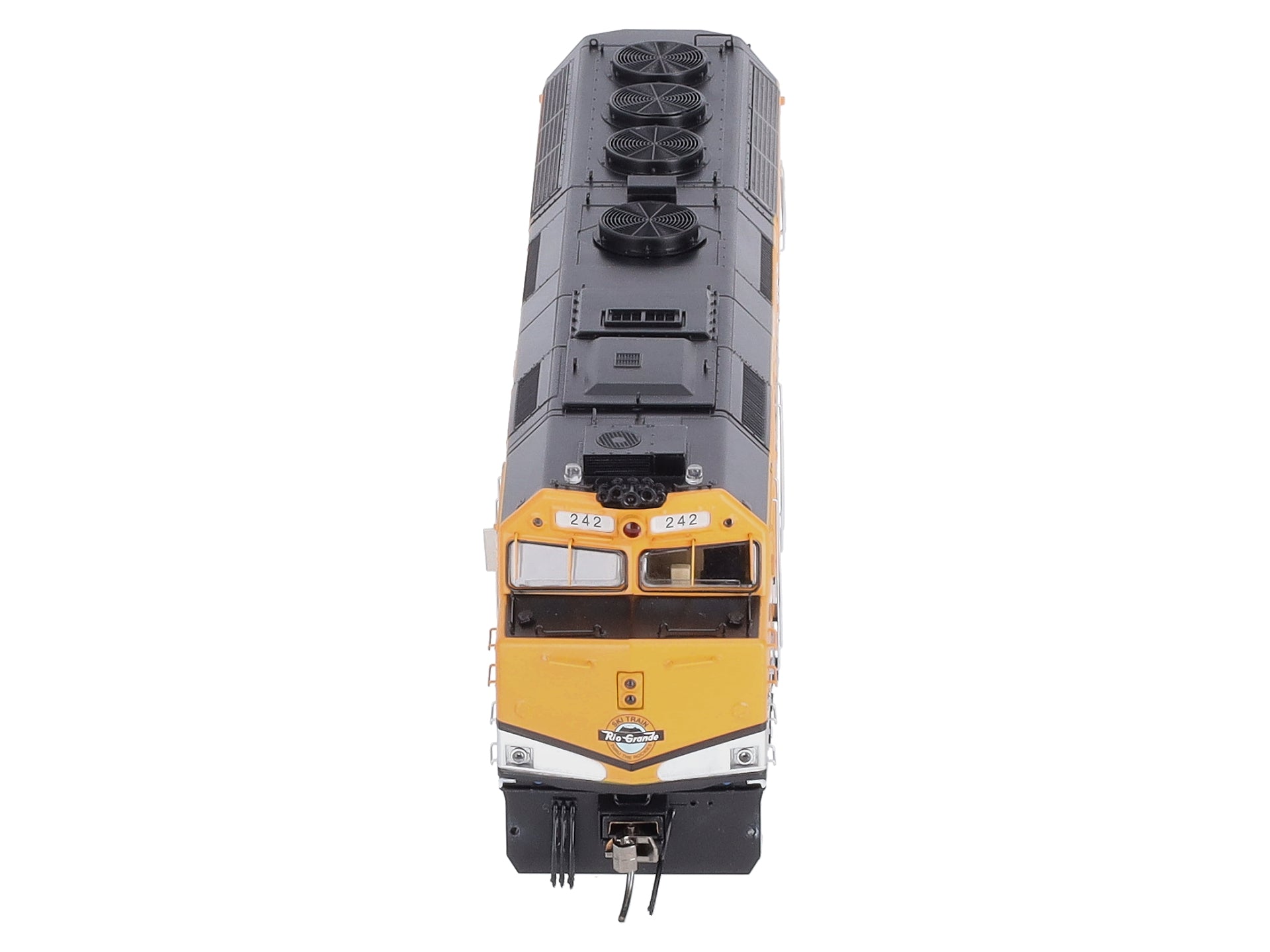 Rapido Trains 083111 HO Rio Grande F40PH Diesel Locomotive w/Ditchlights #242