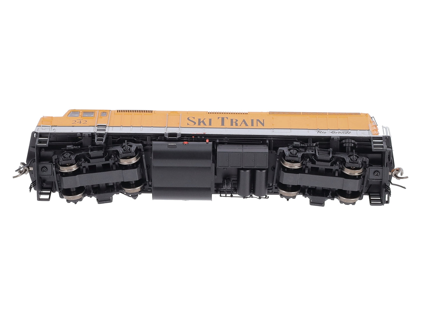 Rapido Trains 083111 HO Rio Grande F40PH Diesel Locomotive w/Ditchlights #242