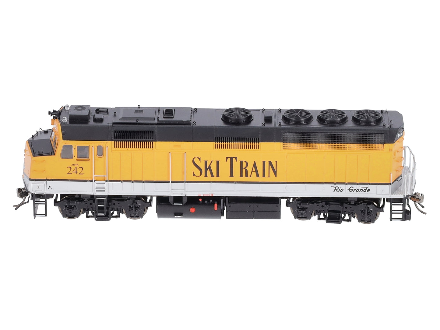 Rapido Trains 083111 HO Rio Grande F40PH Diesel Locomotive w/Ditchlights #242