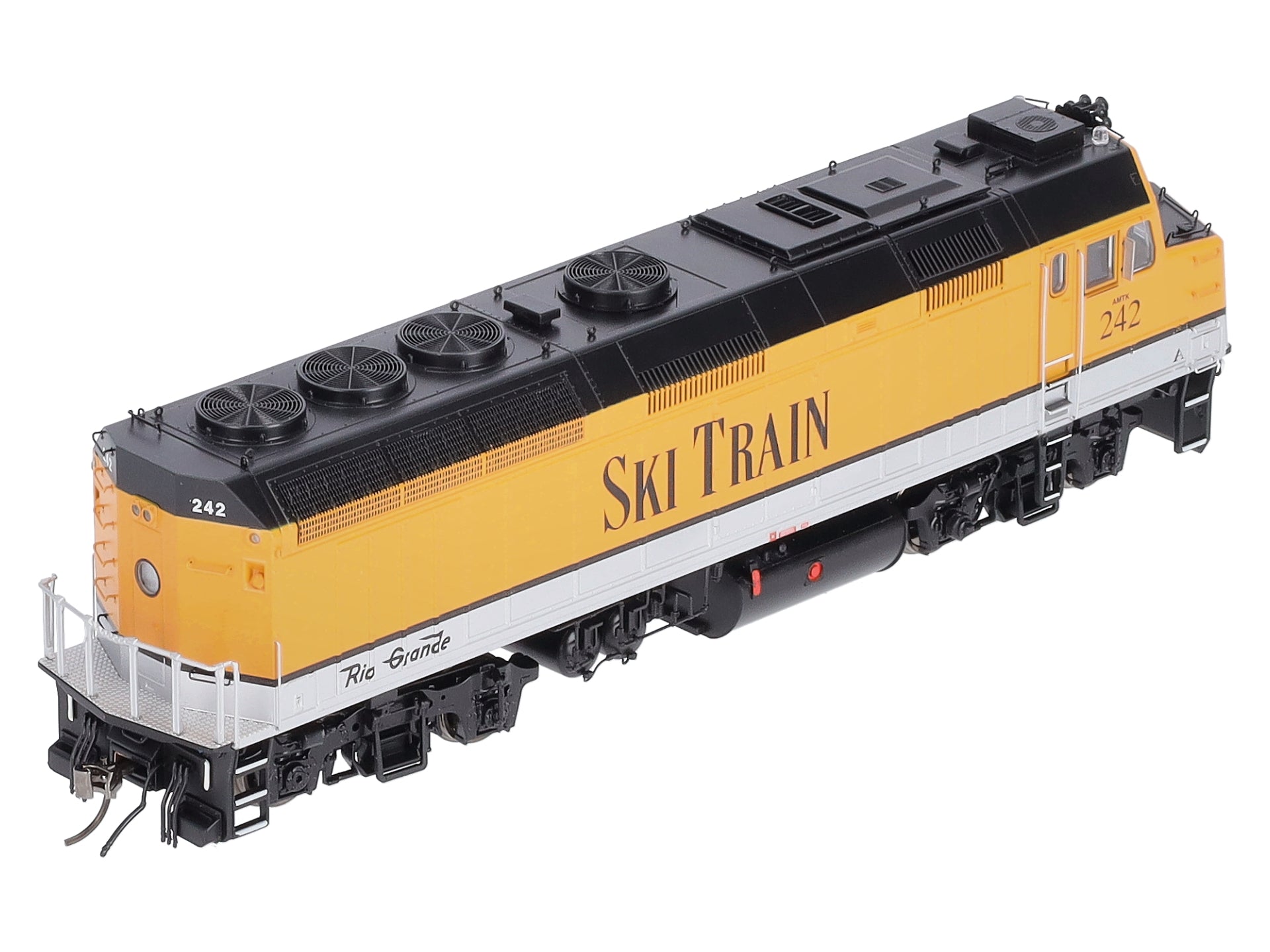 Rapido Trains 083111 HO Rio Grande F40PH Diesel Locomotive w/Ditchlights #242