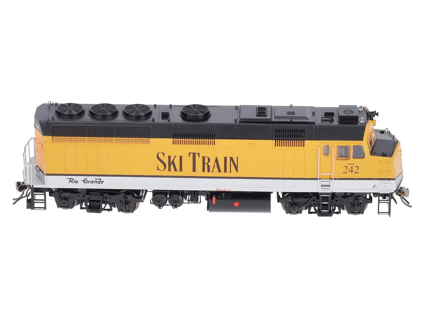 Rapido Trains 083111 HO Rio Grande F40PH Diesel Locomotive w/Ditchlights #242