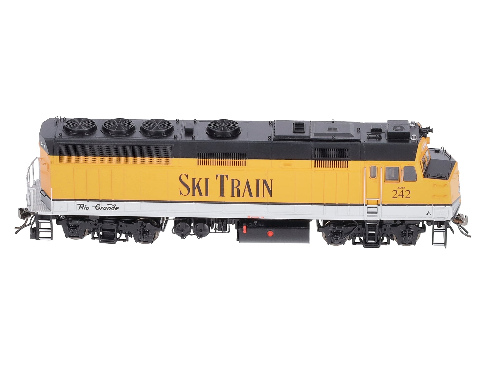 Rapido Trains 083111 HO Rio Grande F40PH Diesel Locomotive w/Ditchlights #242