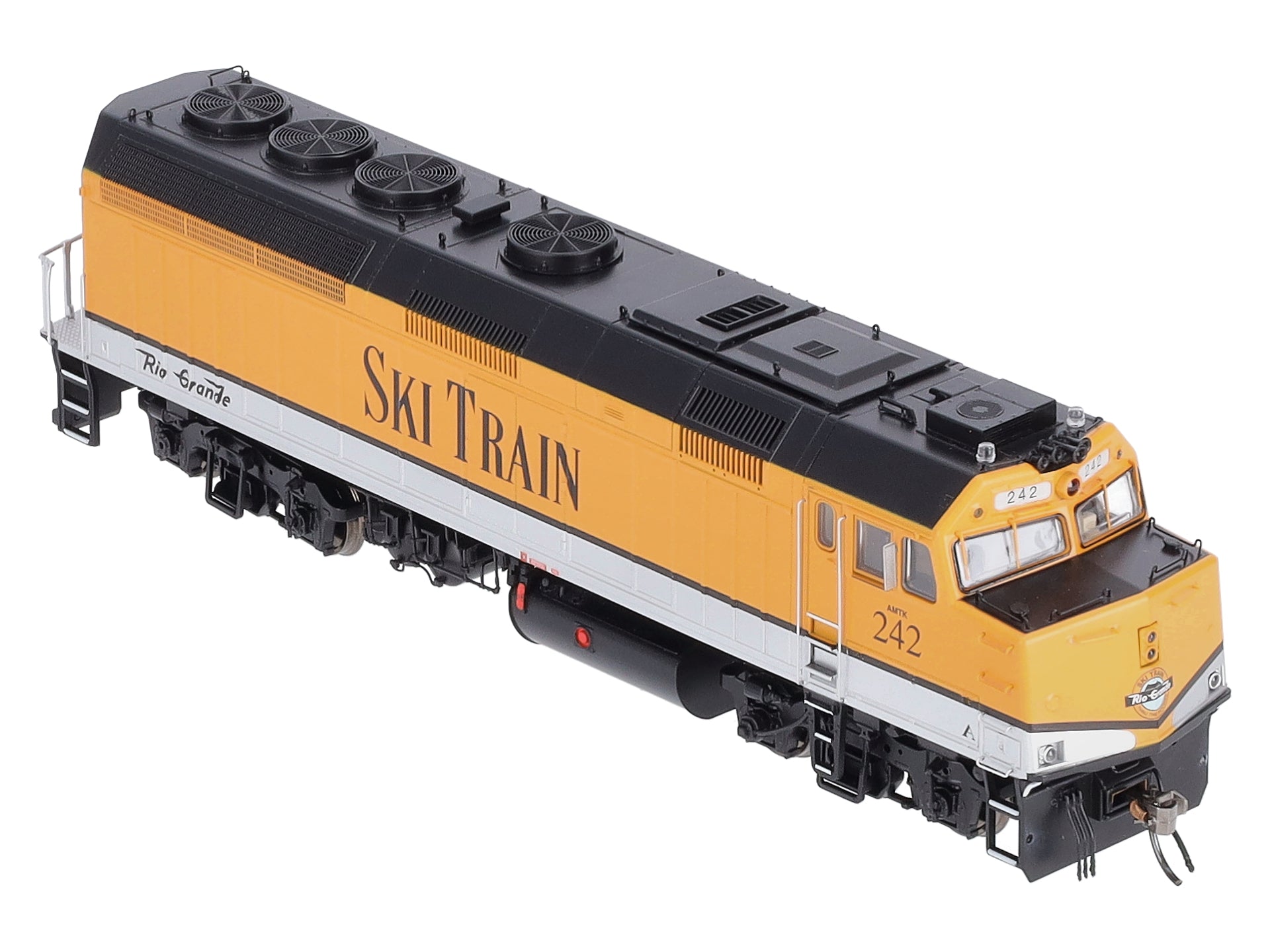 Rapido Trains 083111 HO Rio Grande F40PH Diesel Locomotive w/Ditchlights #242
