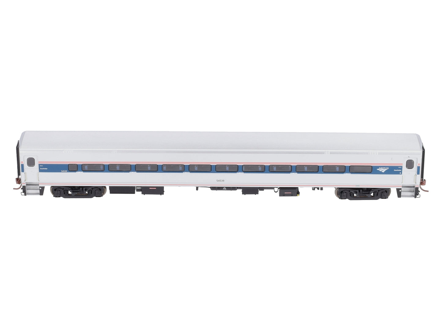 Rapido Trains 128017 HO Scale Amtrak Horizon Phase 6 Coach Car #54539
