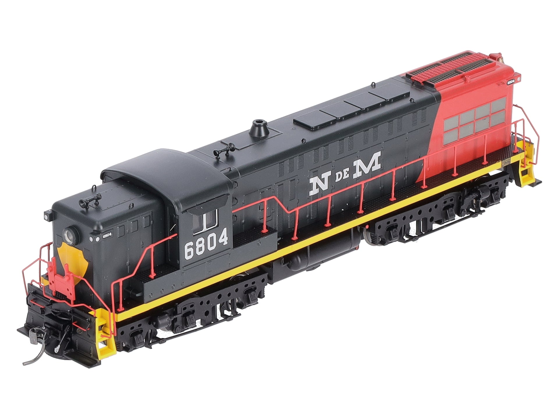 Bowser 23663 HO Scale N De M RR AS616 Diesel Locomotive #6804