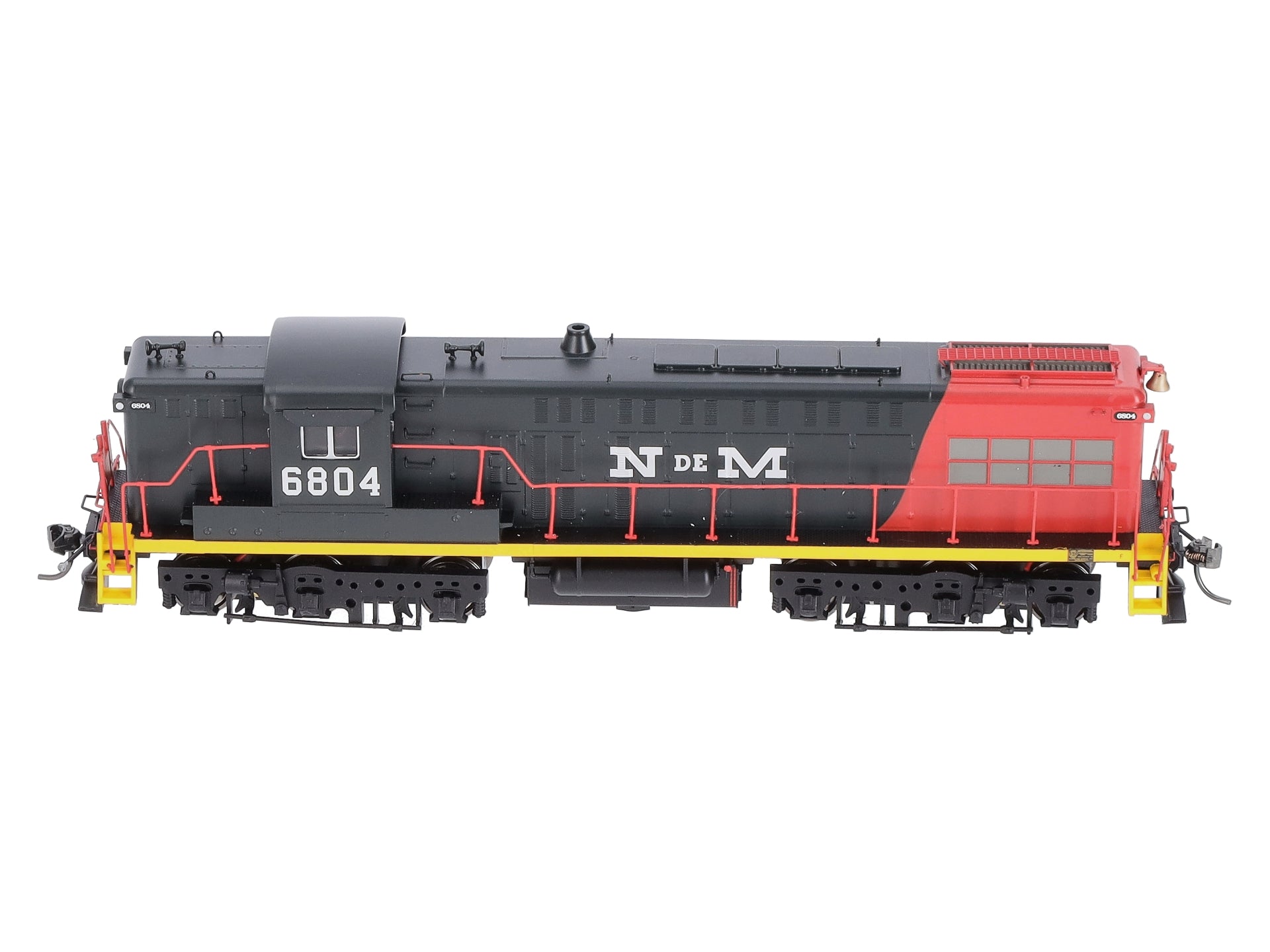 Bowser 23663 HO Scale N De M RR AS616 Diesel Locomotive #6804