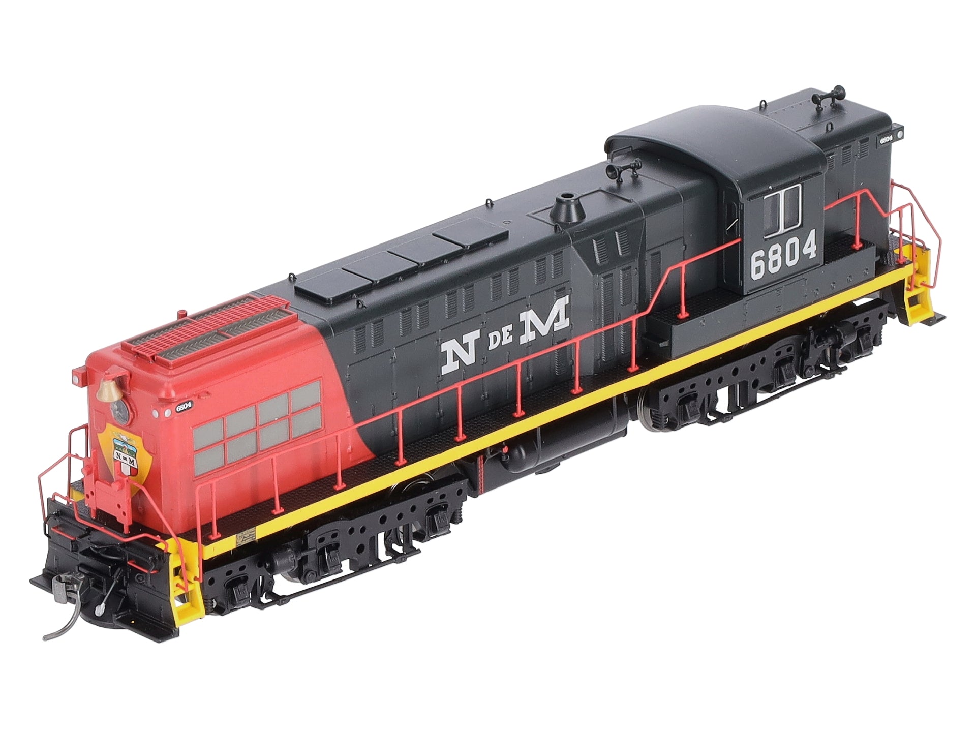 Bowser 23663 HO Scale N De M RR AS616 Diesel Locomotive #6804