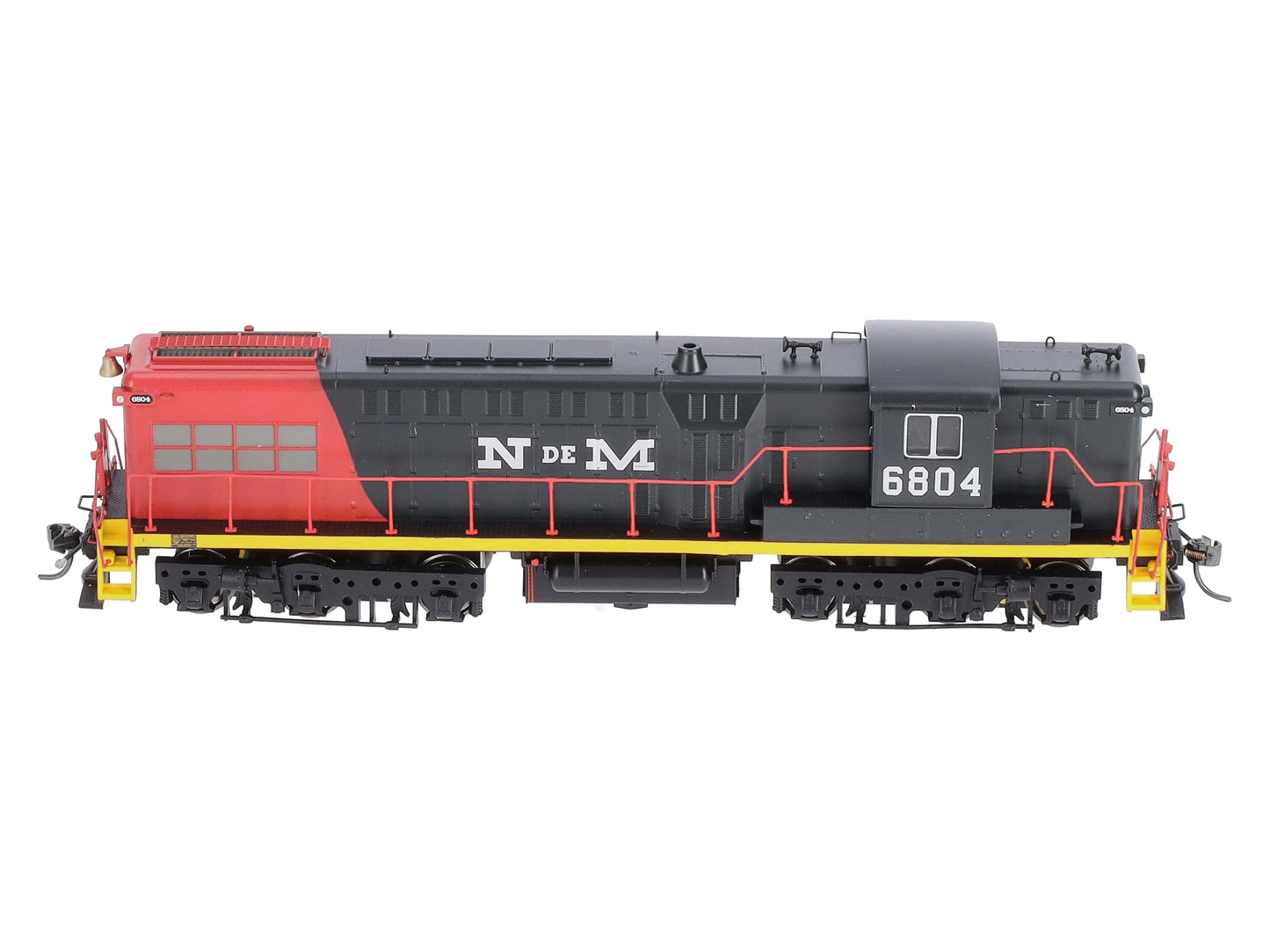 Bowser 23663 HO Scale N De M RR AS616 Diesel Locomotive #6804