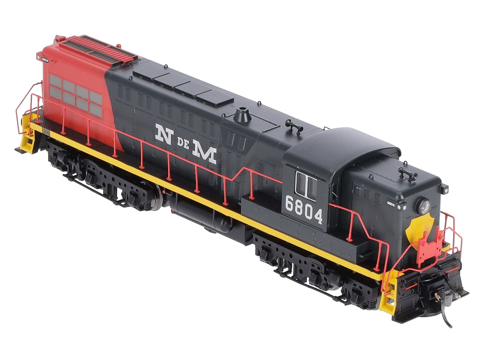 Bowser 23663 HO Scale N De M RR AS616 Diesel Locomotive #6804
