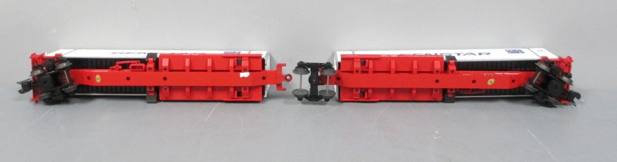MTH 20-95088 O FEC Spine Car Set with 2 48' Containers (Set of 2)