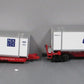 MTH 20-95088 O FEC Spine Car Set with 2 48' Containers (Set of 2)