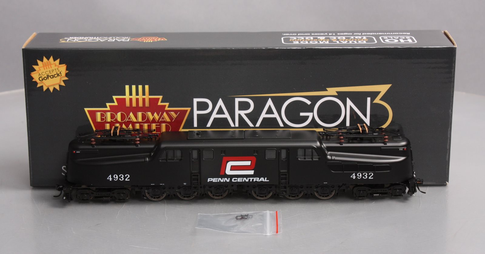 Broadway Limited 6373 HO Penn Central GG-1 Electric Loco Sound/DC/DCC #4932