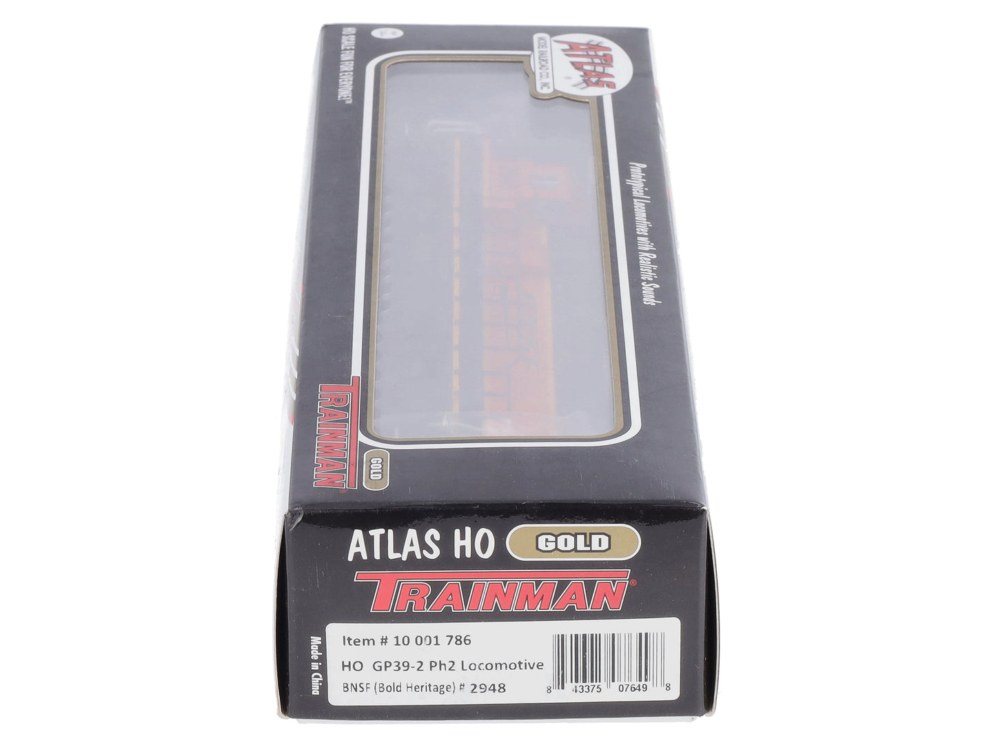 Atlas 10001786 HO BNSF Railway EMD GP39-2 with Sound & DCC - Gold #2948
