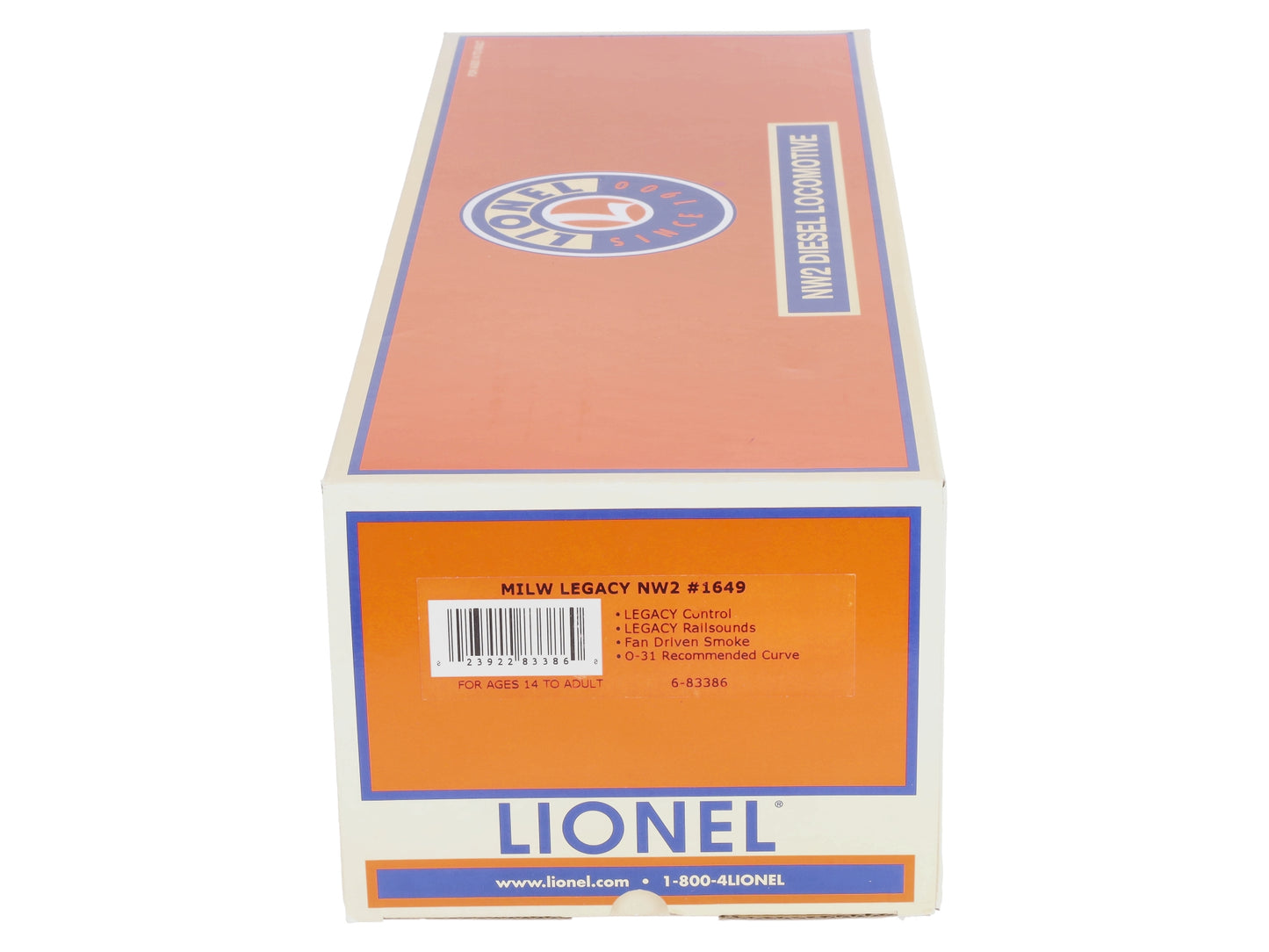 Lionel 6-83386 O Milwaukee Road NW2 Powered Diesel Locomotive #1649