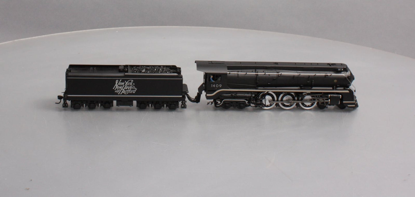 Broadway Limited 1627 HO Brass Hybrid New Haven I-5 Steam Loco  #1409 w DCC