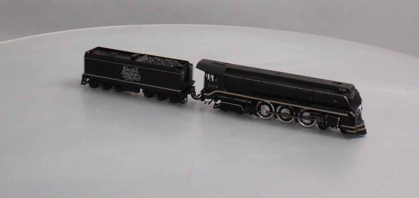 Broadway Limited 1627 HO Brass Hybrid New Haven I-5 Steam Loco  #1409 w DCC