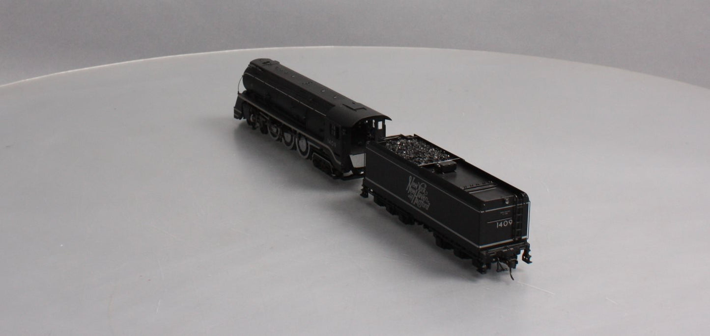 Broadway Limited 1627 HO Brass Hybrid New Haven I-5 Steam Loco  #1409 w DCC