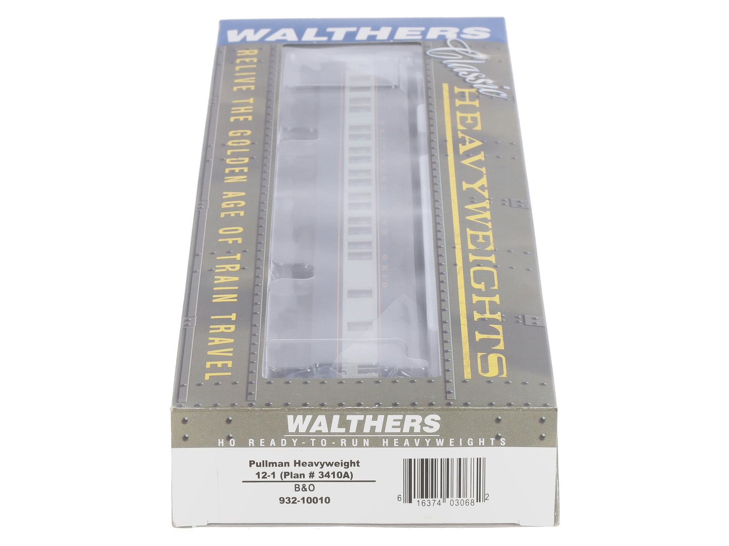 Walthers 932-10010 HO Scale B&O Heavyweight 12-1 Pullman Sleeper Car