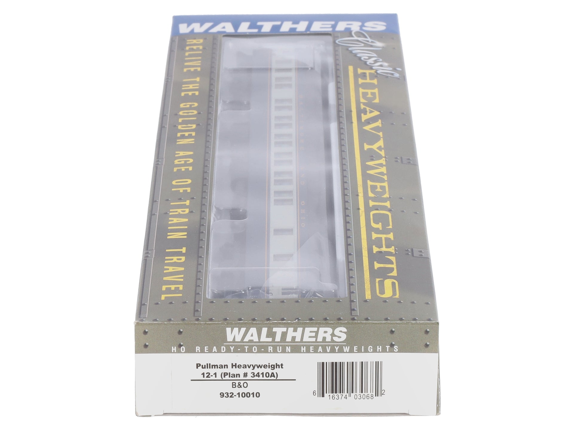 Walthers 932-10010 HO Scale B&O Heavyweight 12-1 Pullman Sleeper Car