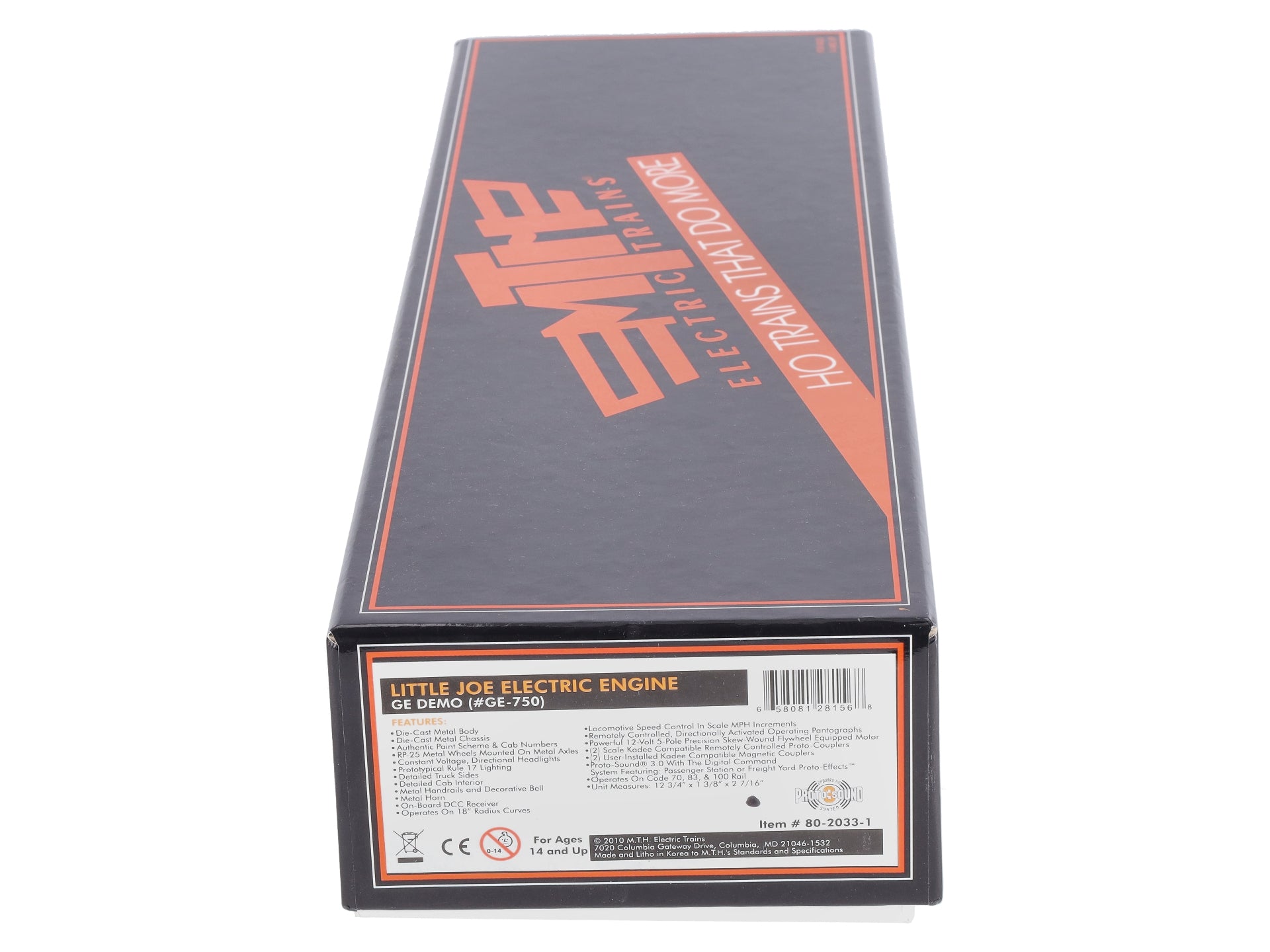 MTH 80-2033-1 HO Scale GE Demo Little Joe Electric with Proto-Sound 3.0