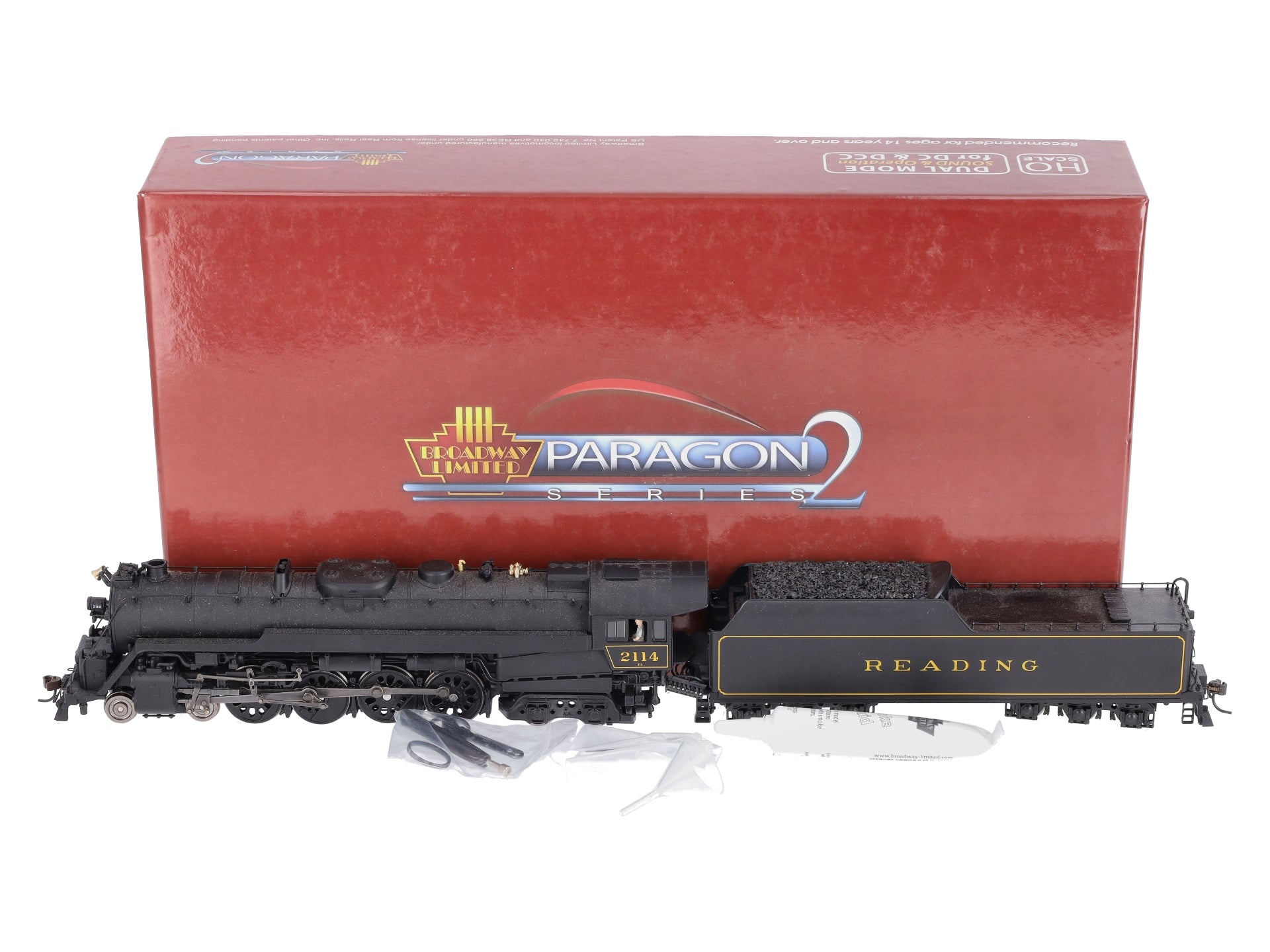 Broadway Limited 2077 HO Reading Class T-1 4-8-4 Paragon2 #2114