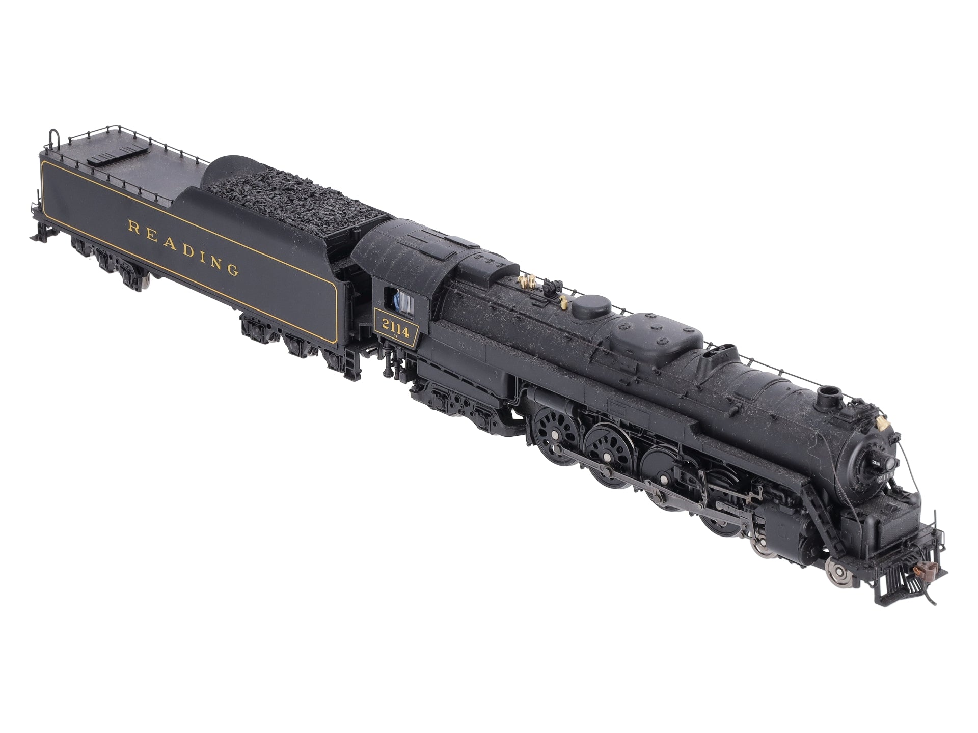 Broadway Limited 2077 HO Reading Class T-1 4-8-4 Paragon2 #2114