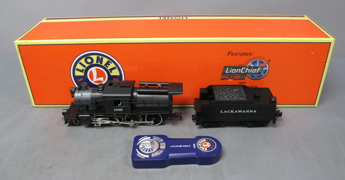 Lionel 6-82415 O DL&W LionChief Plus Camelback Steam Locomotive #1035