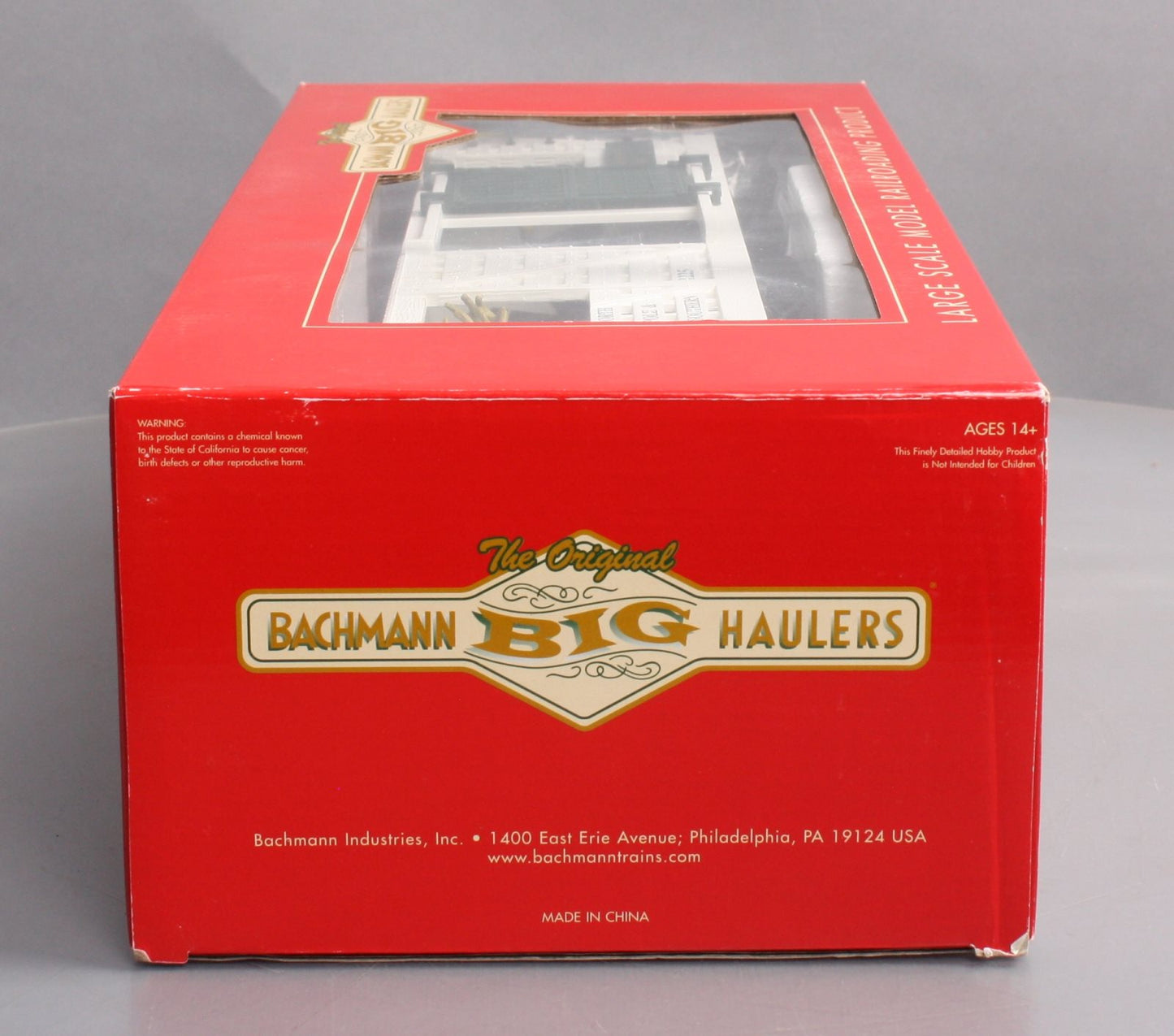 Bachmann 98704 G North Pole and Southern Animated Stock Car with Reindeer