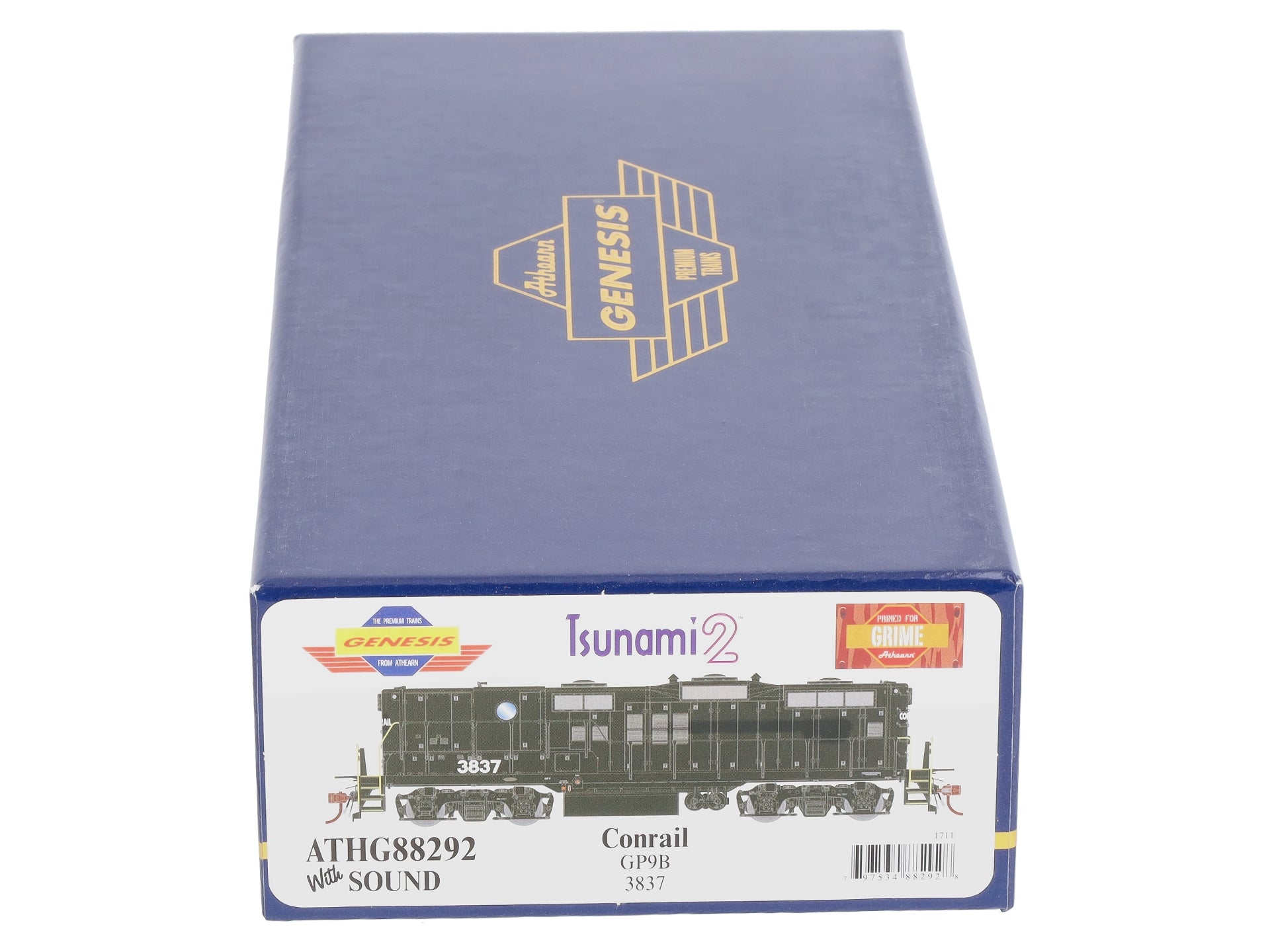 Athearn G88292 HO Conrail GP9B Diesel Locomotive with DCC & Sound #3837