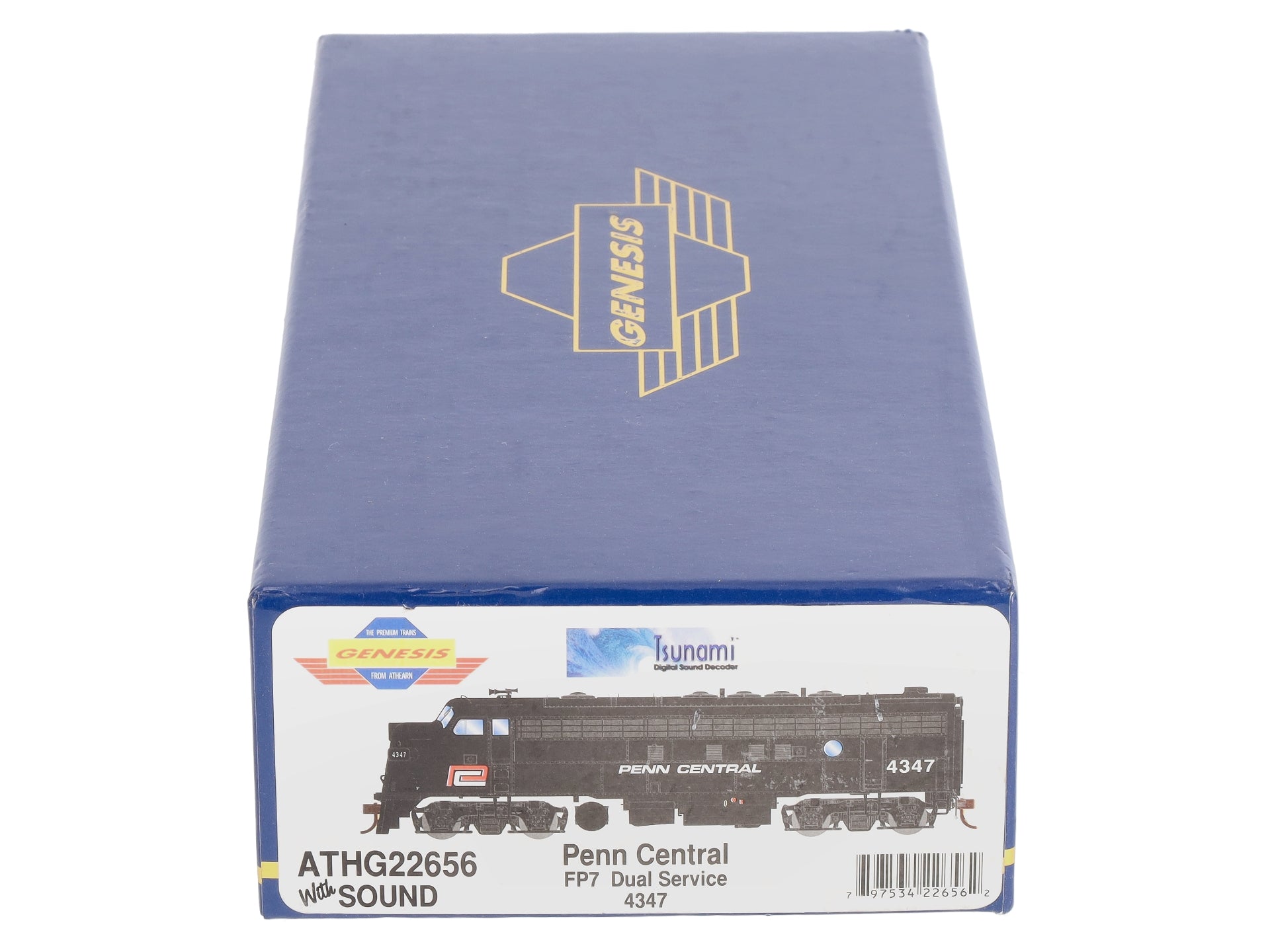 Athearn G22656 HO Penn Central FP7A w/DCC & Sound #4347
