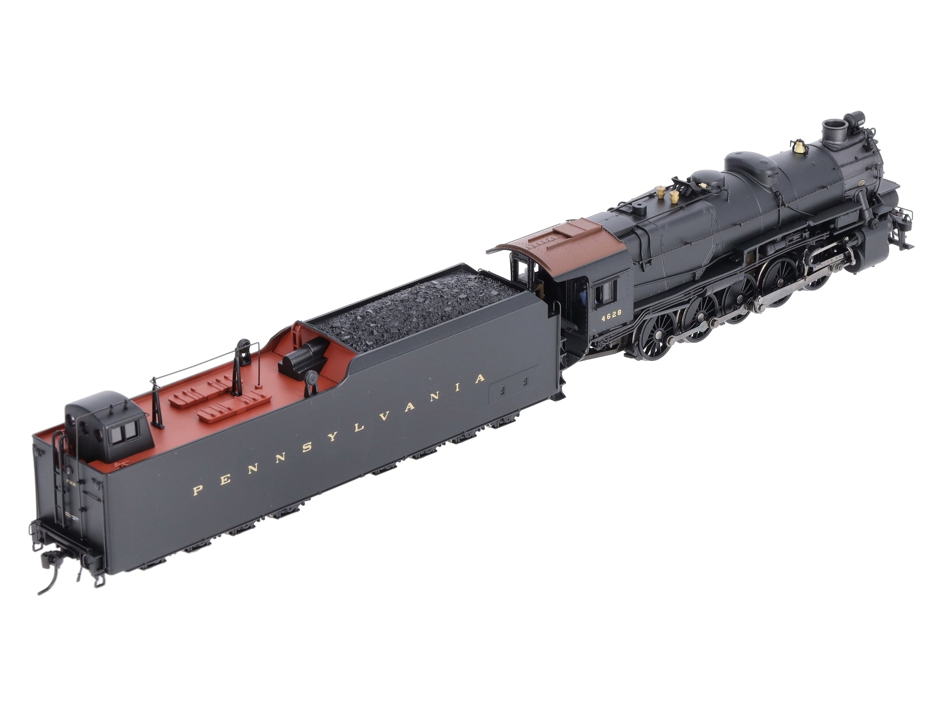 Broadway Limited 2056 HO Pennsylvania Steam Ilsa 2-10-0 210F82A Tender #4628