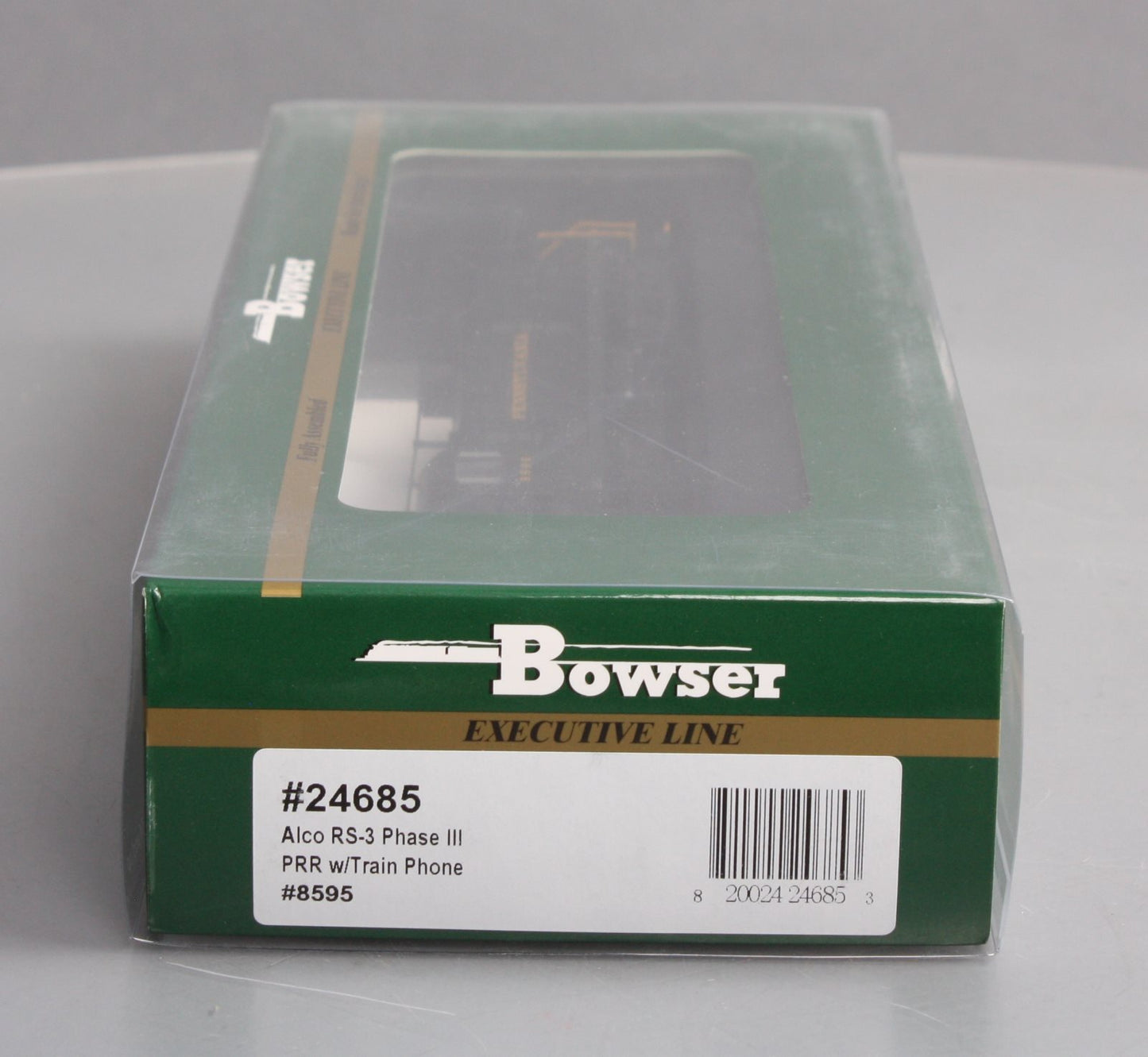 Bowser 24685 HO PRR Alco RS-3 Phase III Diesel Locomotve #8595