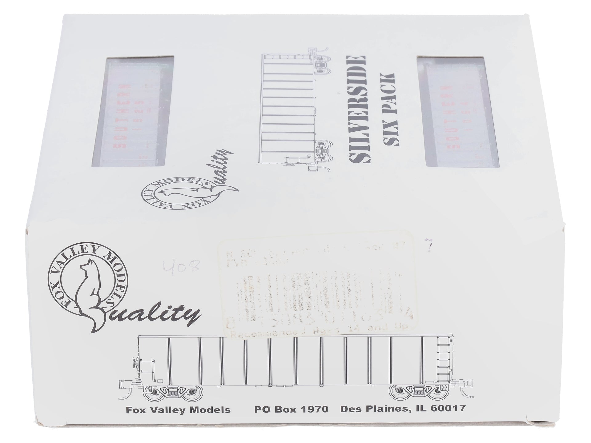 Fox Valley Models 83409 N Southern Railway Silverside Coal Gondola #7 (Set of 6)
