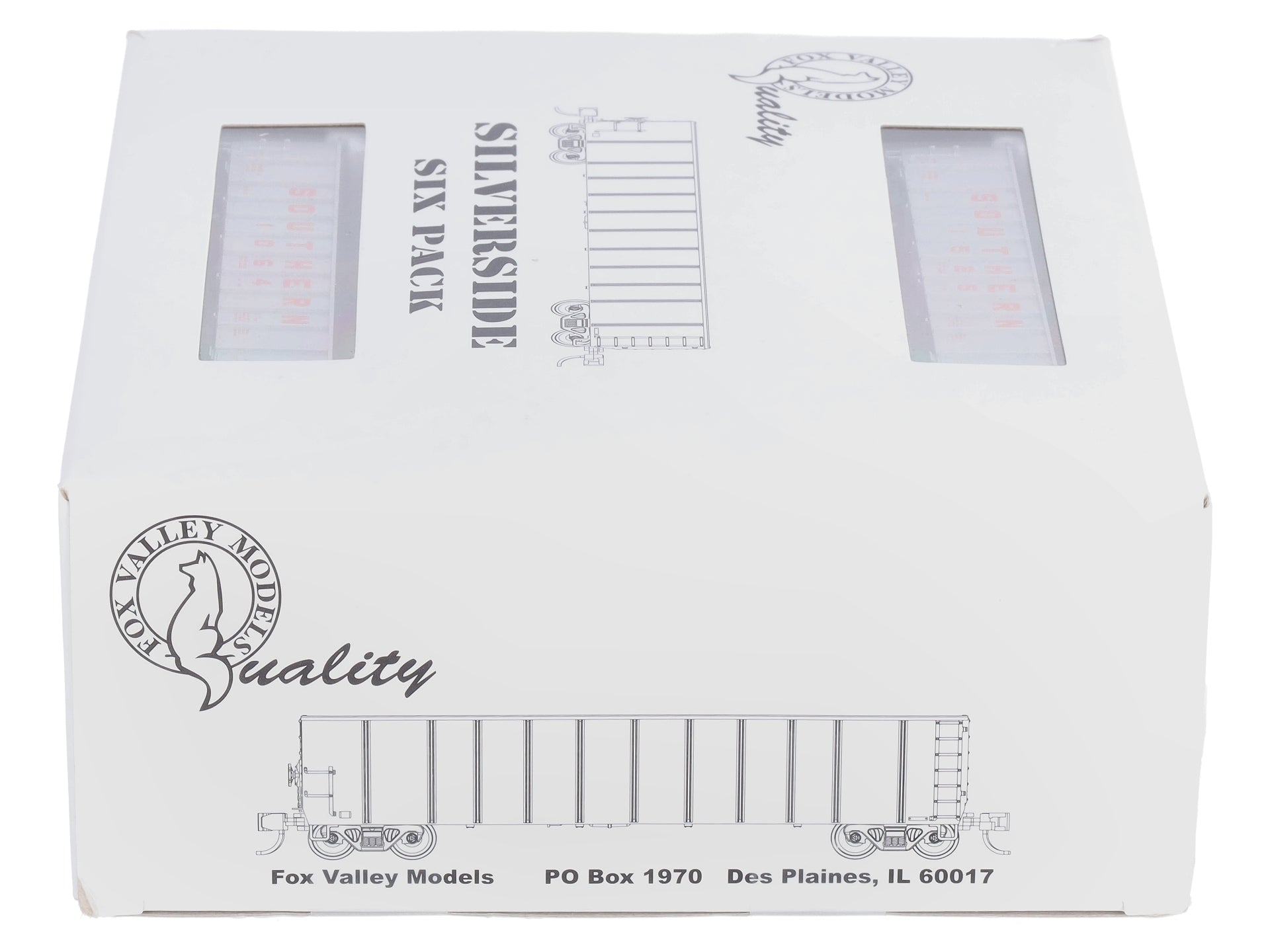 Fox Valley Models 83409 N Southern Railway Silverside Coal Gondola #7 (Set of 6)