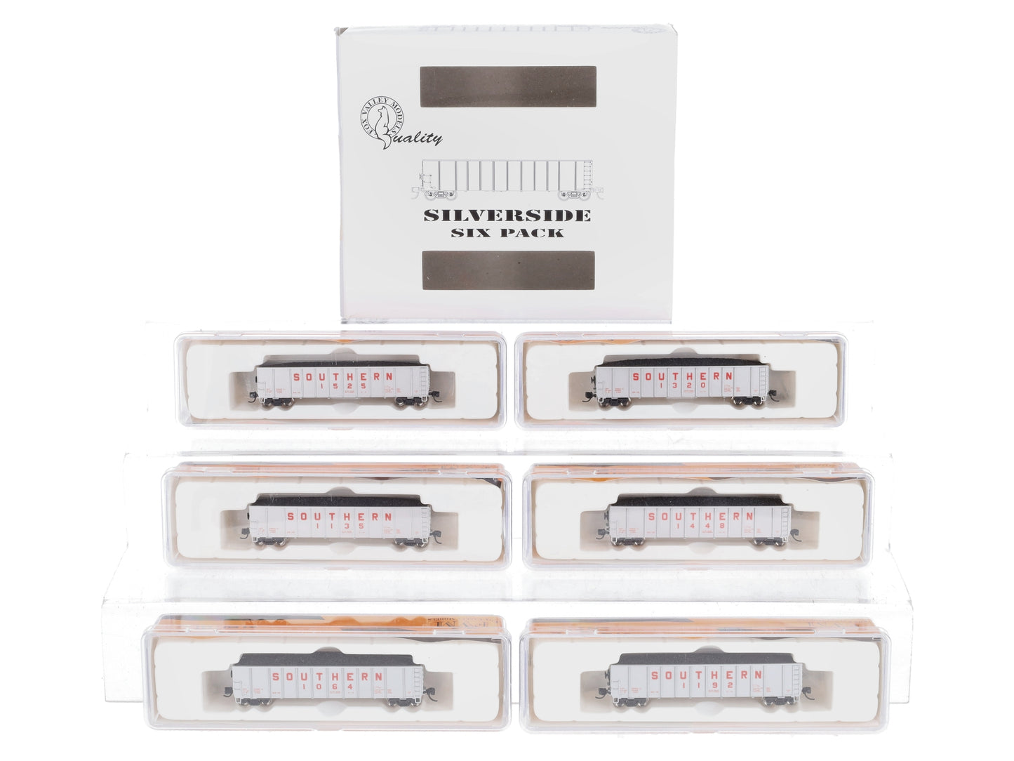 Fox Valley Models 83409 N Southern Railway Silverside Coal Gondola #7 (Set of 6)