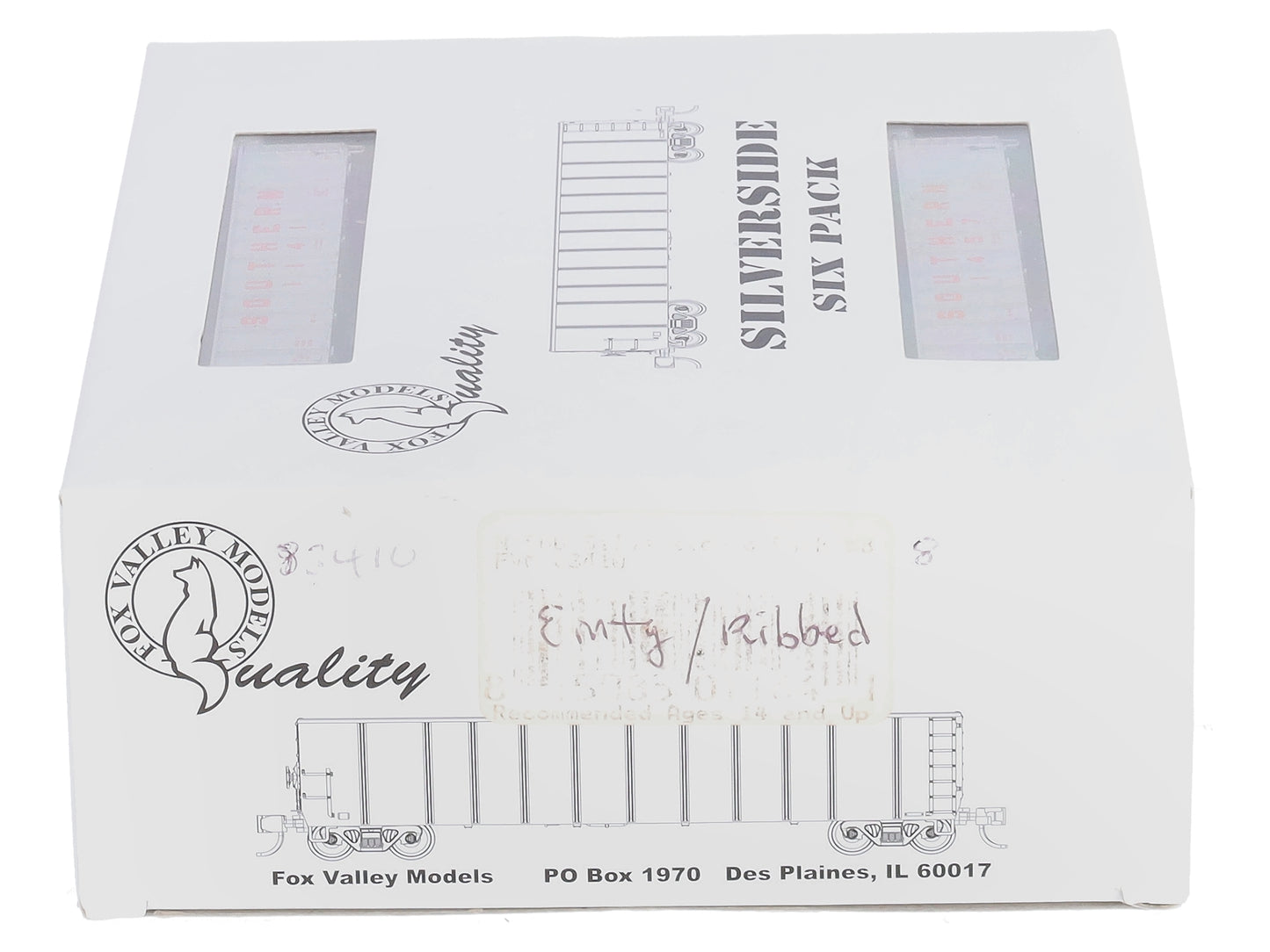 Fox Valley Models 83410 N Southern Railway Silverside Coal Gondola #8 (Set of 6)