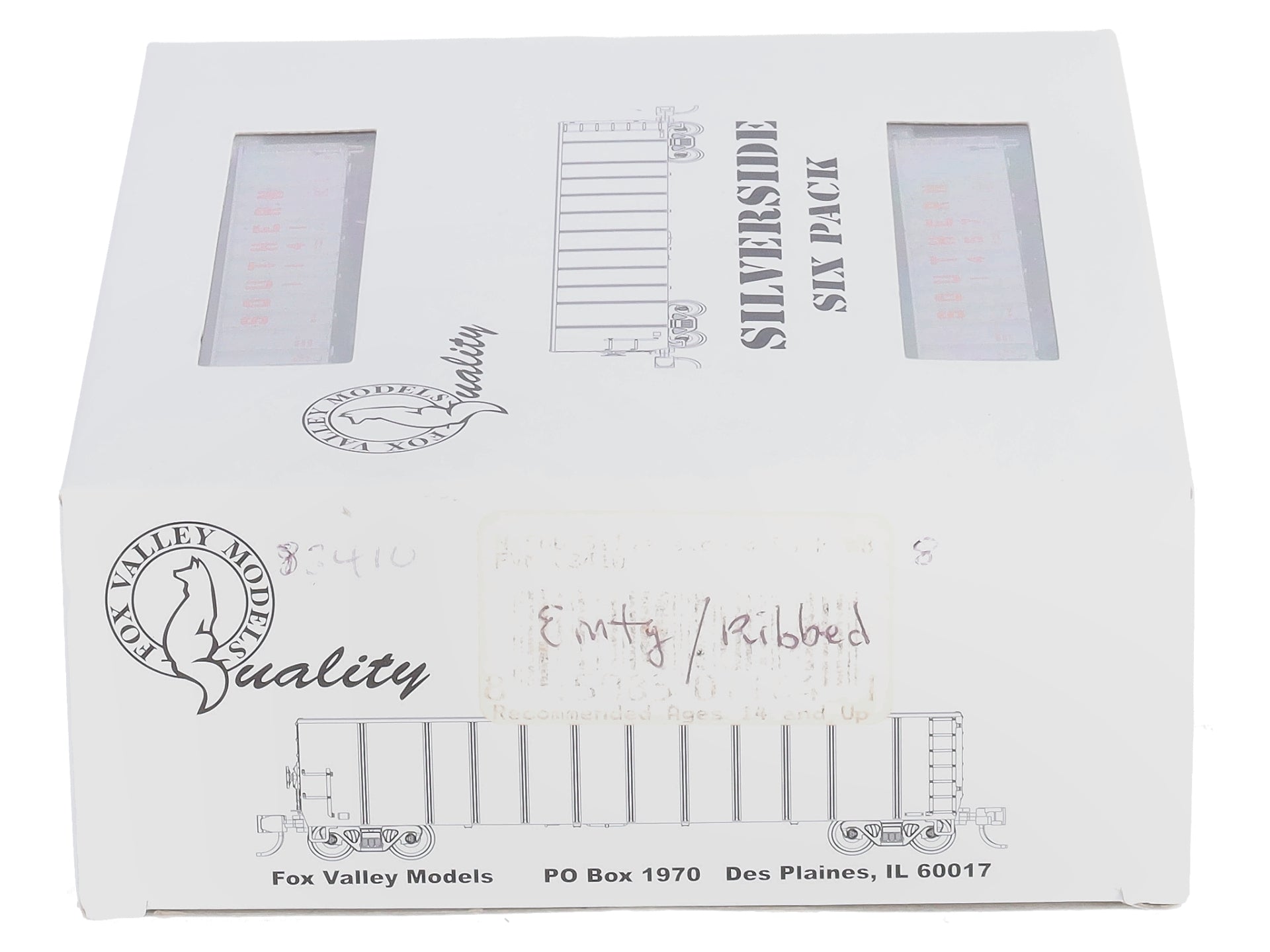 Fox Valley Models 83410 N Southern Railway Silverside Coal Gondola #8 (Set of 6)