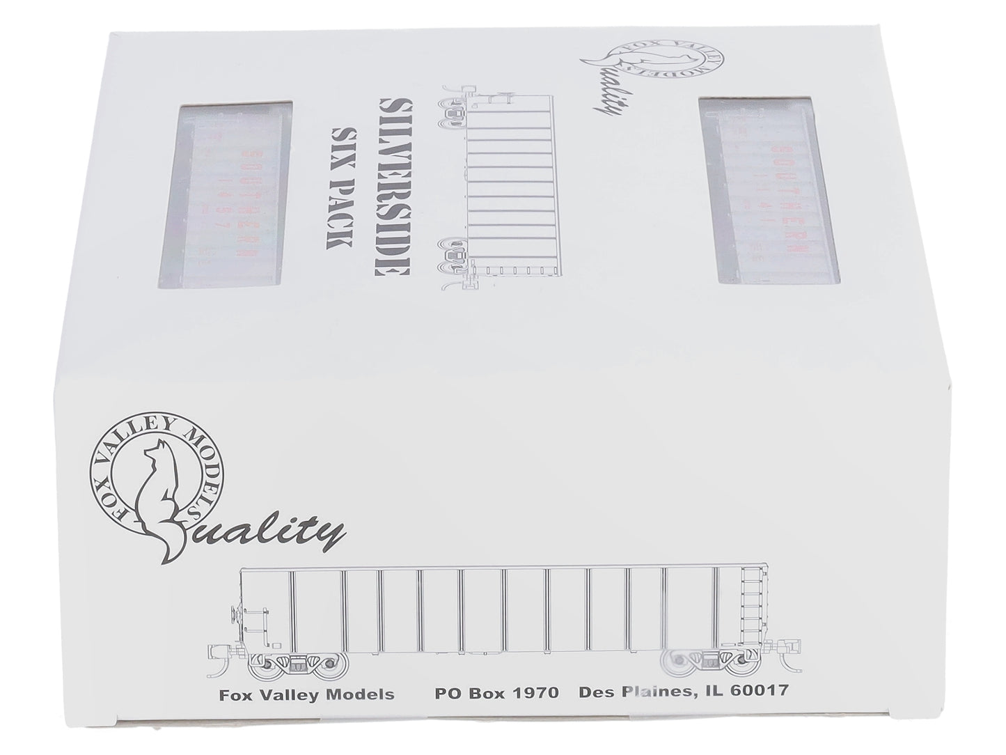 Fox Valley Models 83410 N Southern Railway Silverside Coal Gondola #8 (Set of 6)
