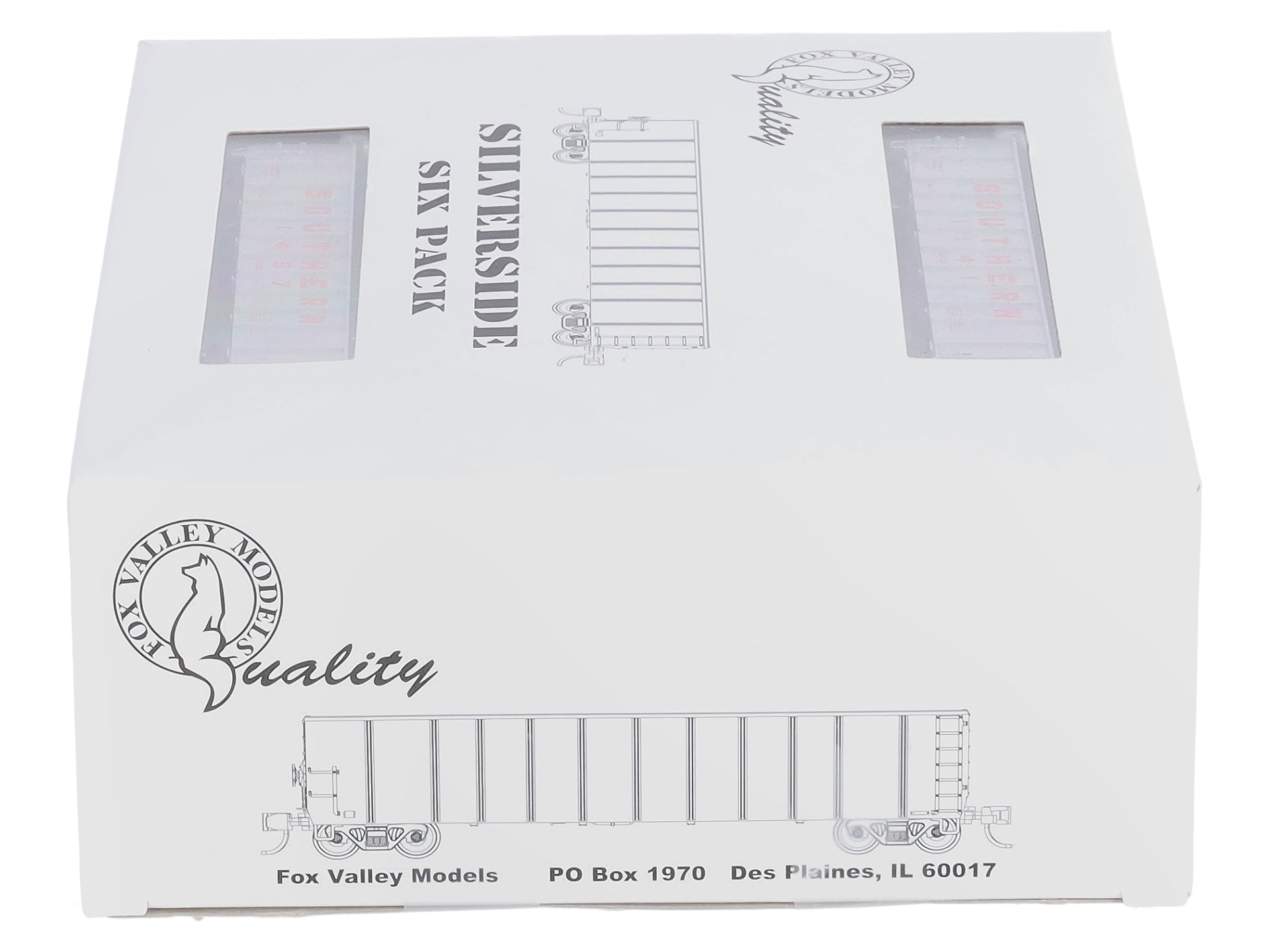 Fox Valley Models 83410 N Southern Railway Silverside Coal Gondola #8 (Set of 6)