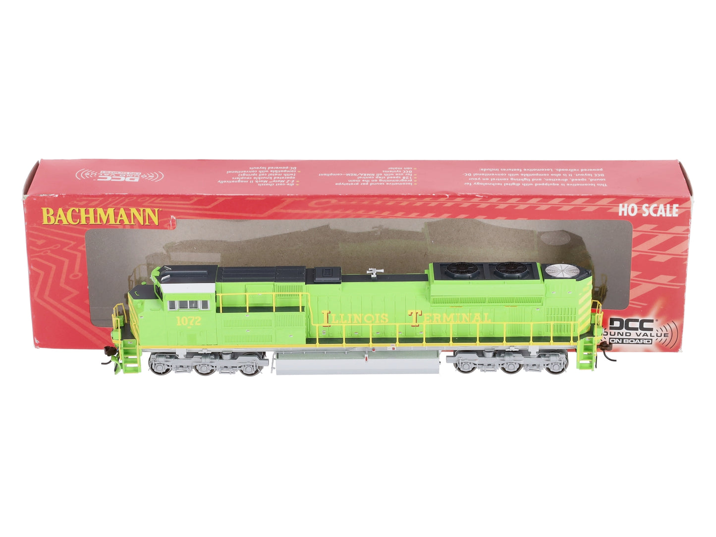 Bachmann 66006 HO Illinois Terminal SD70ACe Diesel Locomotive Sound/DCC #1072