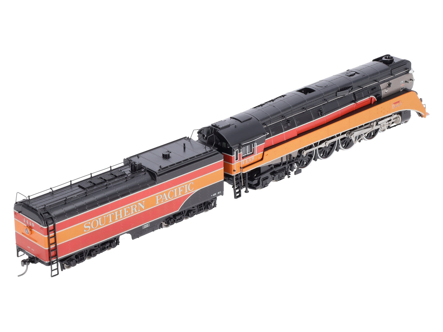 MTH 80-3276-1 HO Southern Pacific 4-8-4 GS-4 Steam Locomotive with PS 3.0 #4449