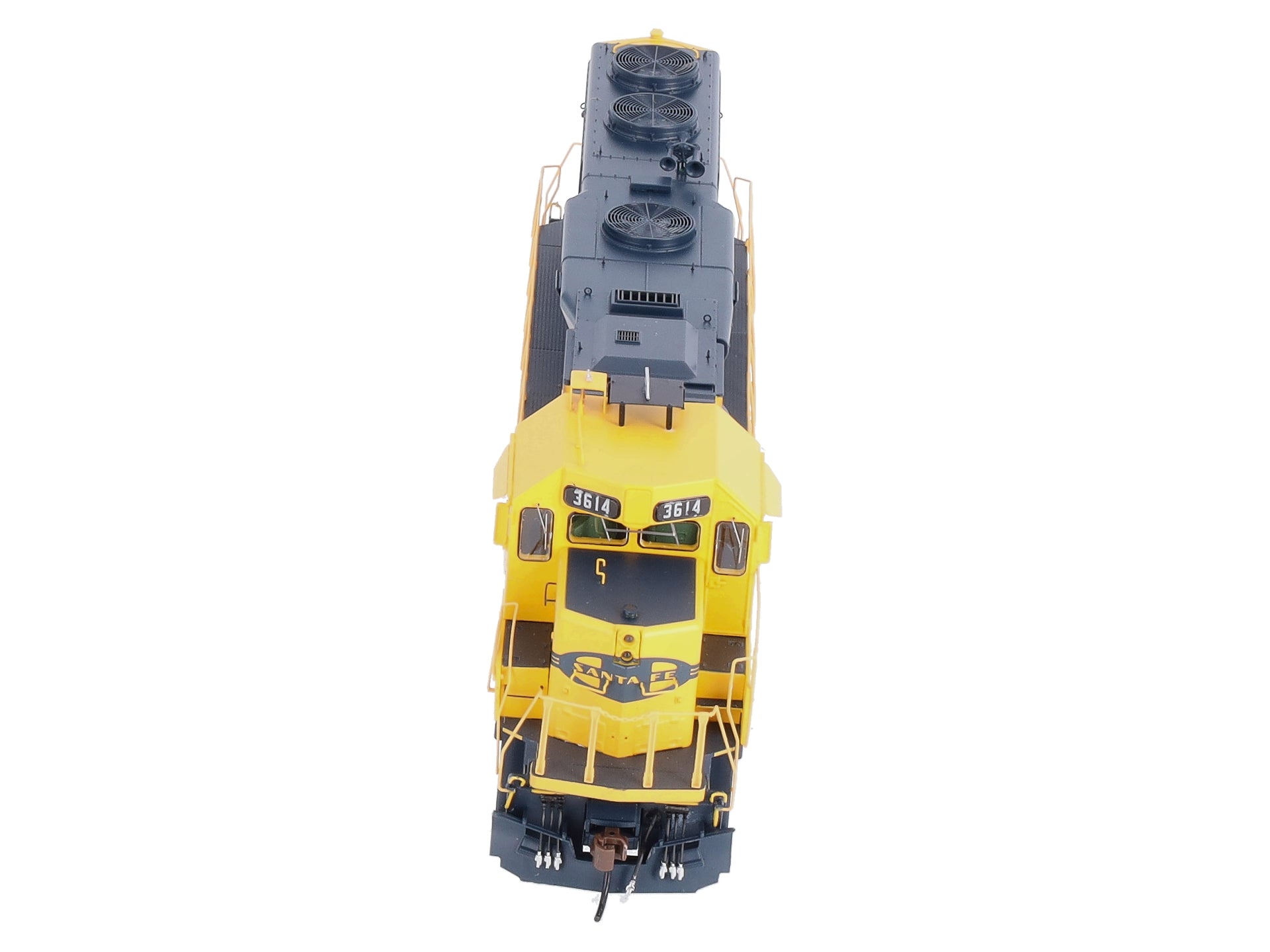 Athearn G65604 HO Santa Fe GP39-2 Phase I Diesel Locomotive w/DCC & Sound #3614