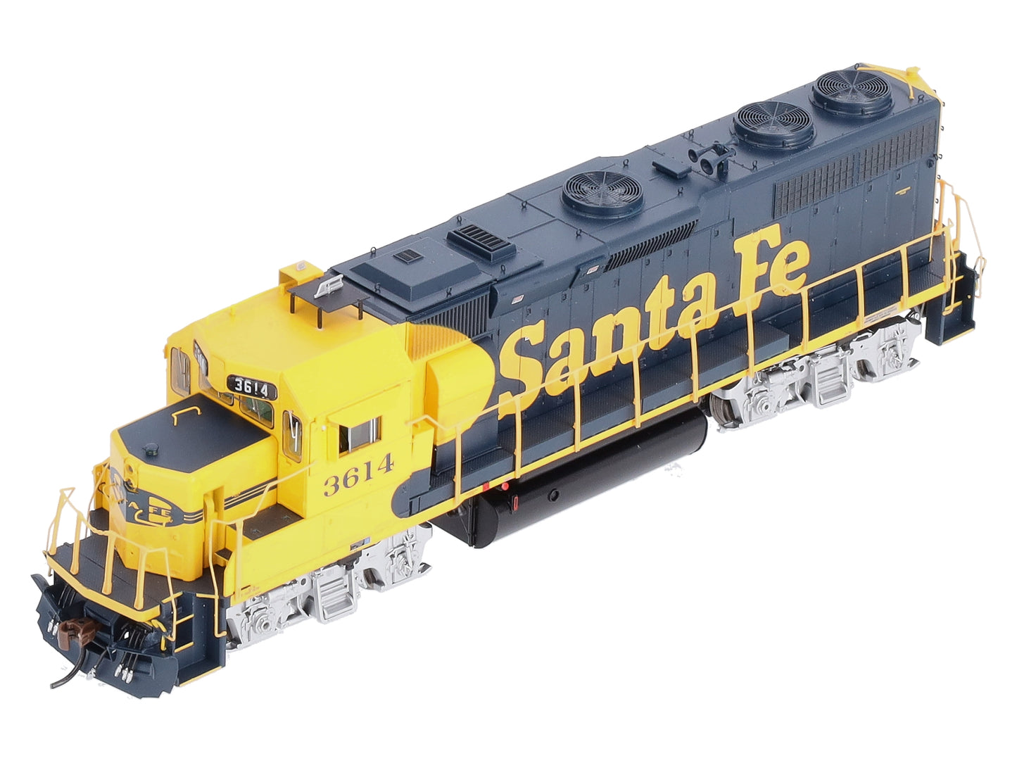 Athearn G65604 HO Santa Fe GP39-2 Phase I Diesel Locomotive w/DCC & Sound #3614